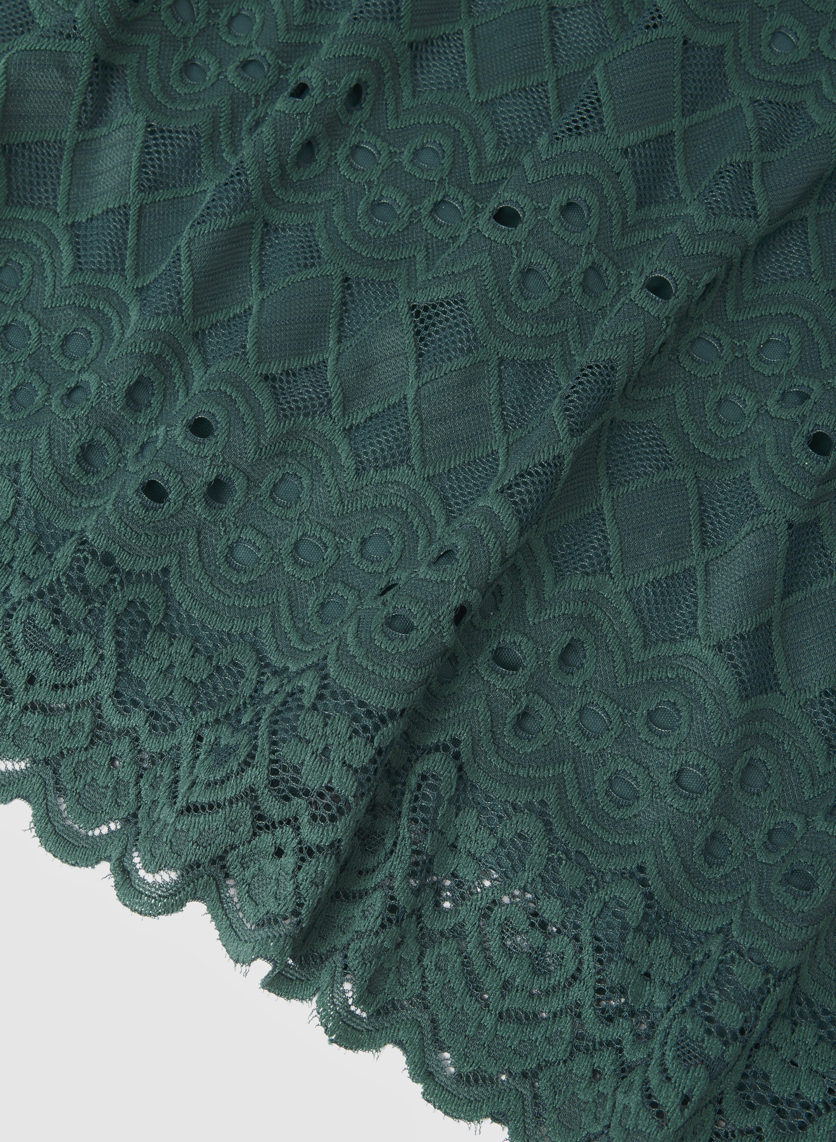 Fitted Lace Dress - Image 7