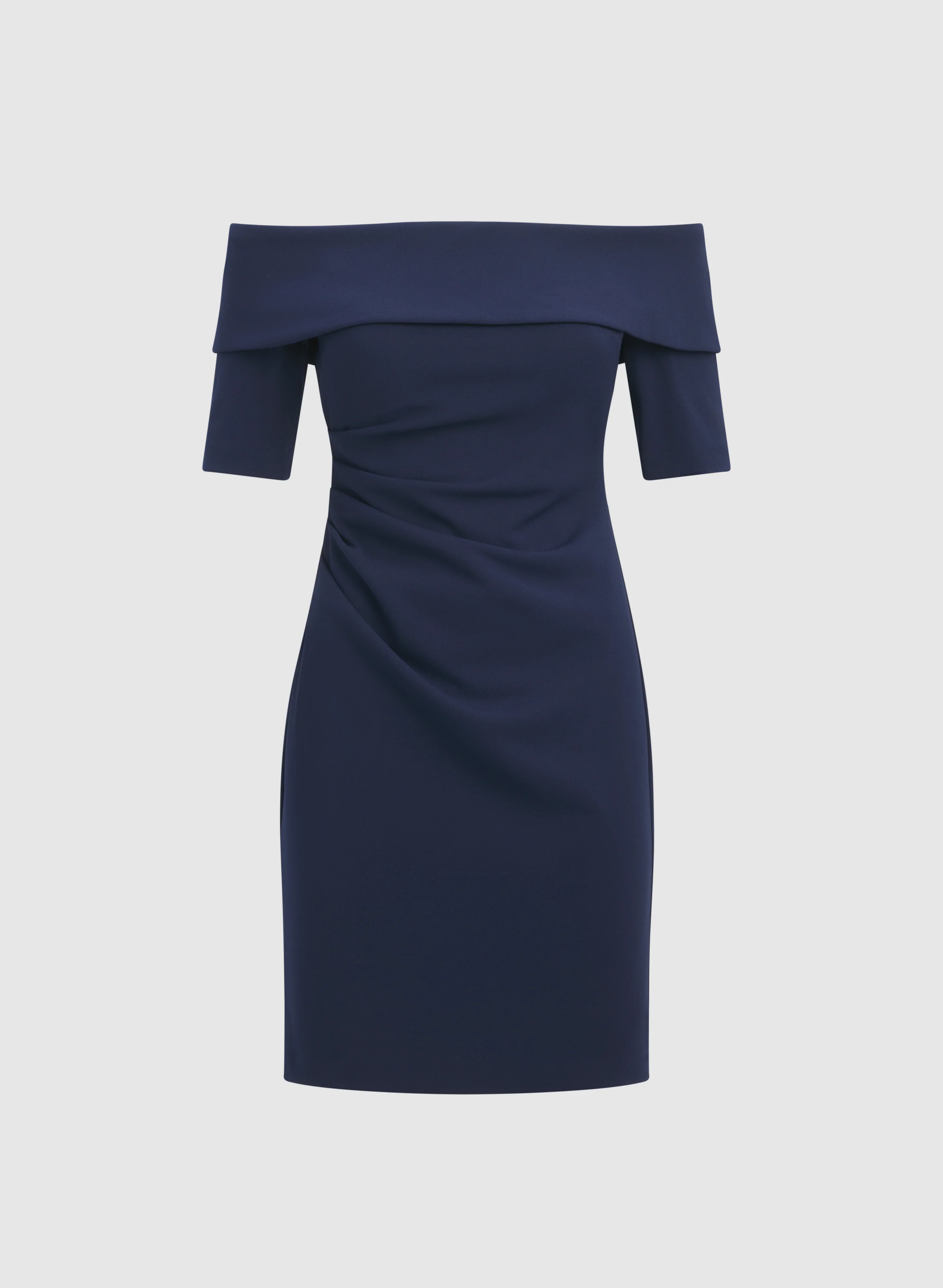 Fitted Off-Shoulder Dress - Image 6