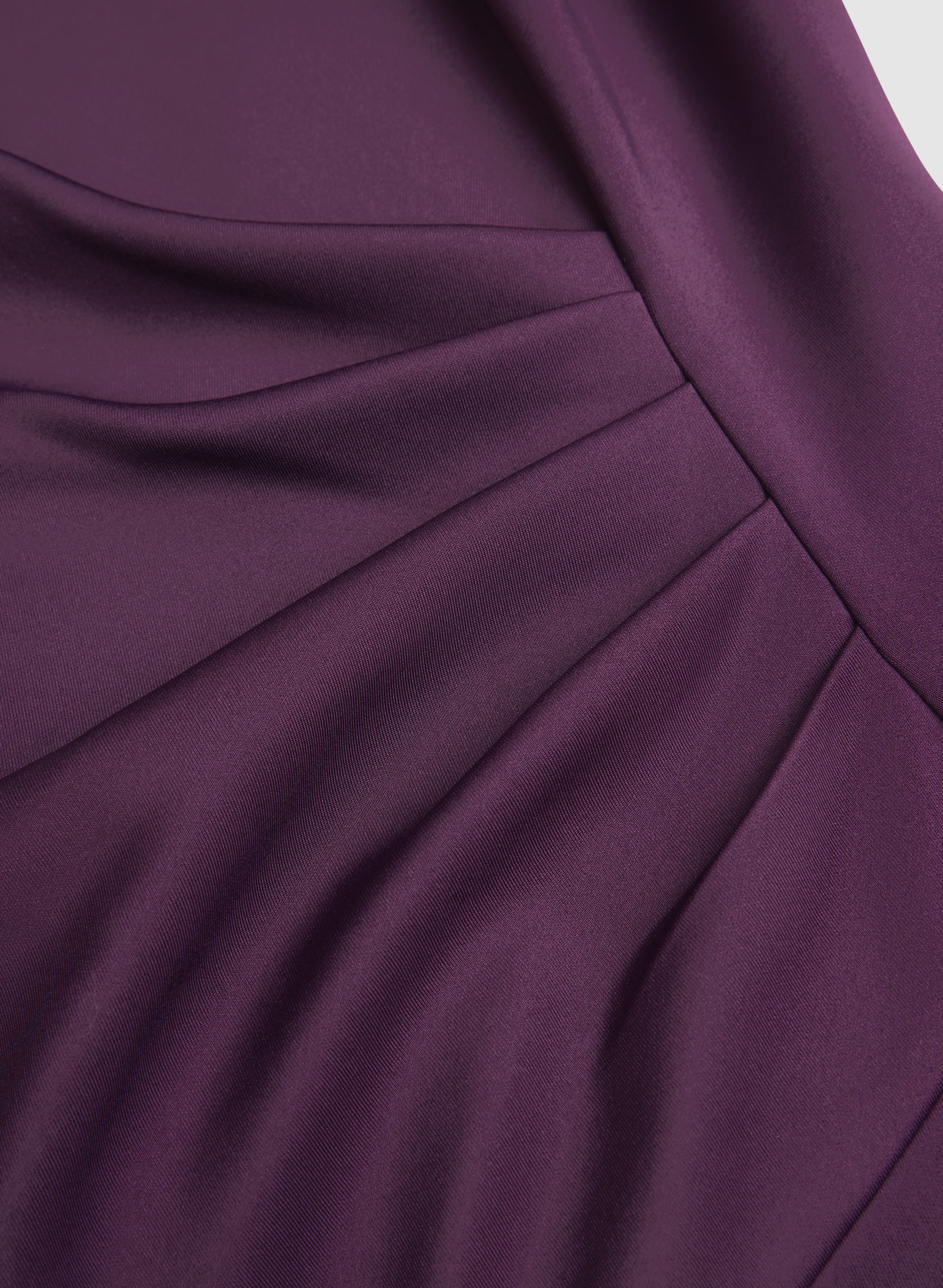 Fitted Scuba Crepe Dress - Image 8