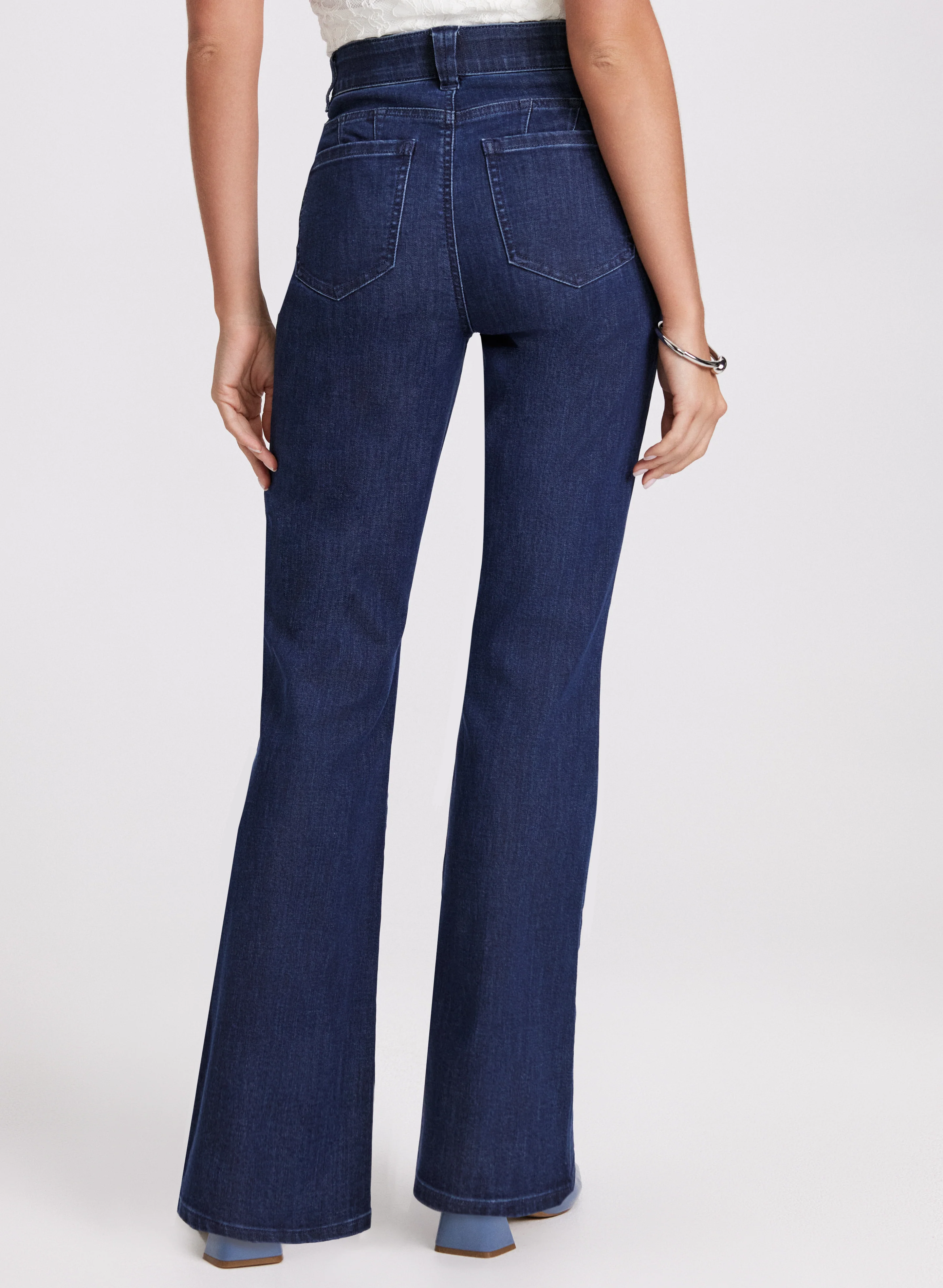 Flare Leg Jeans - Image 5