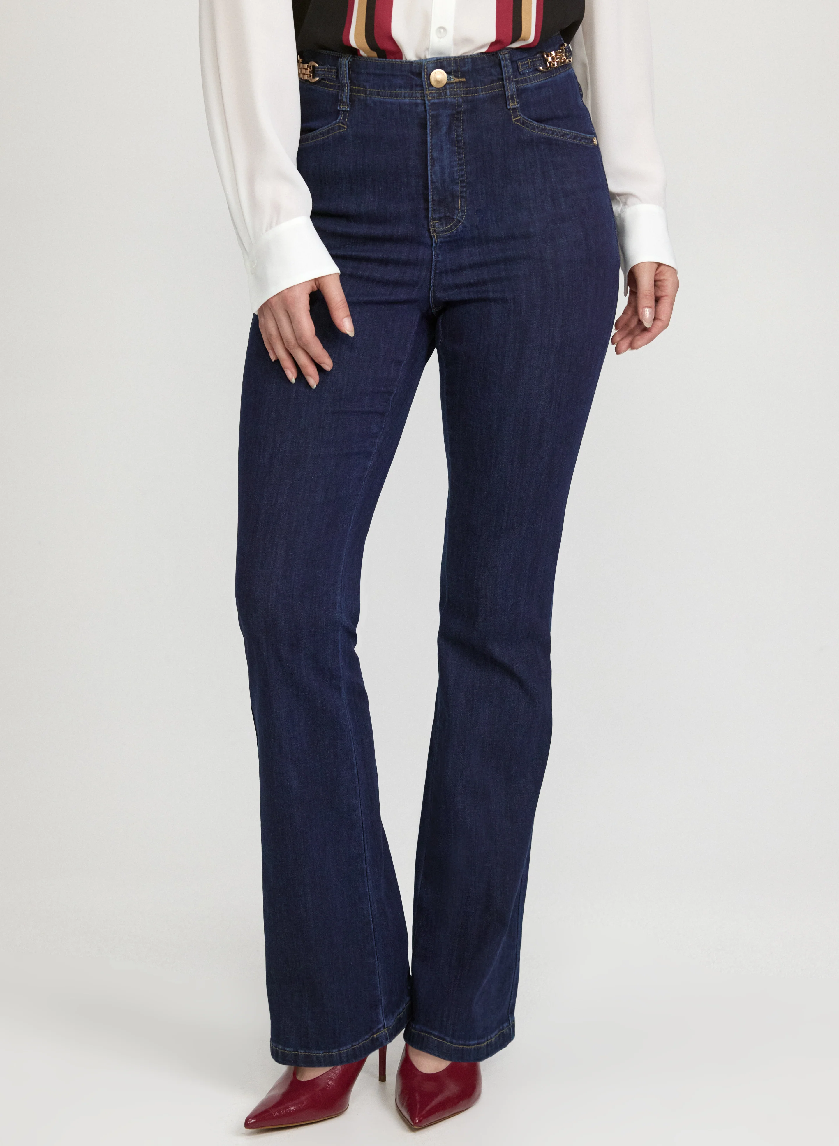 Flare-Leg Jeans