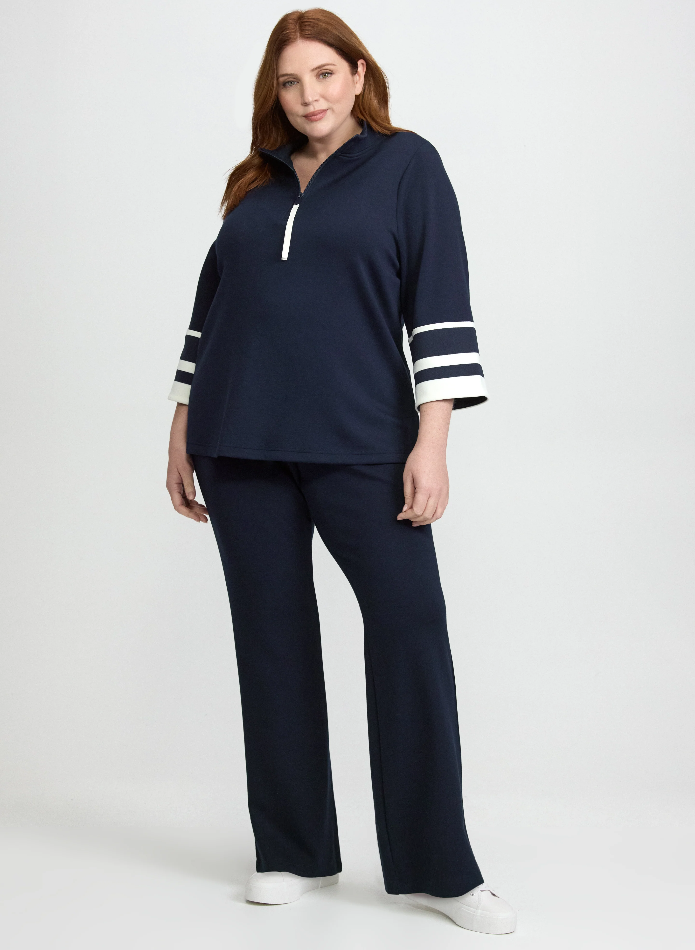 Flare-Leg Scuba Pants - Image 4