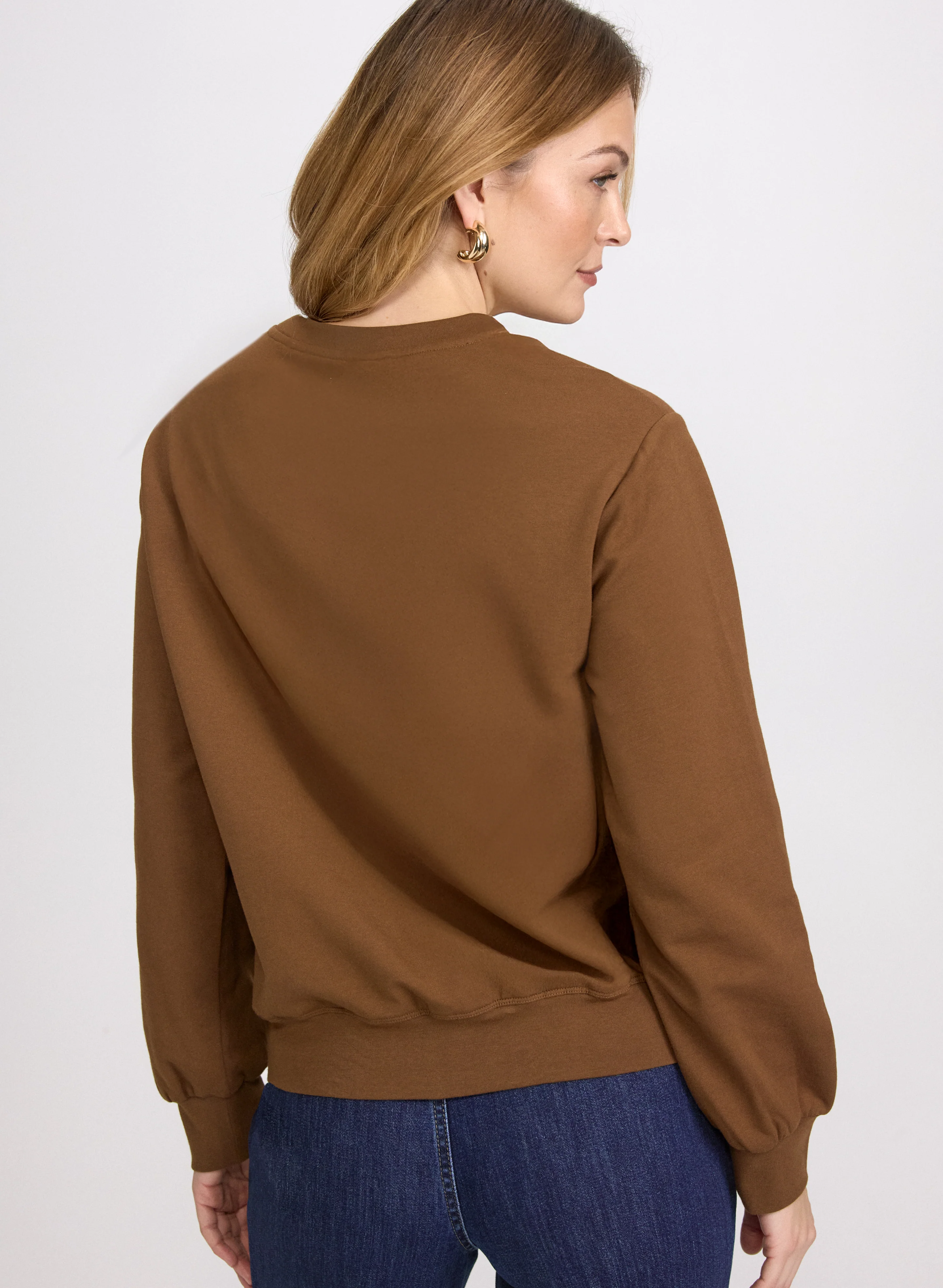 Fleece 'Atelier' Sweatshirt - Image 4