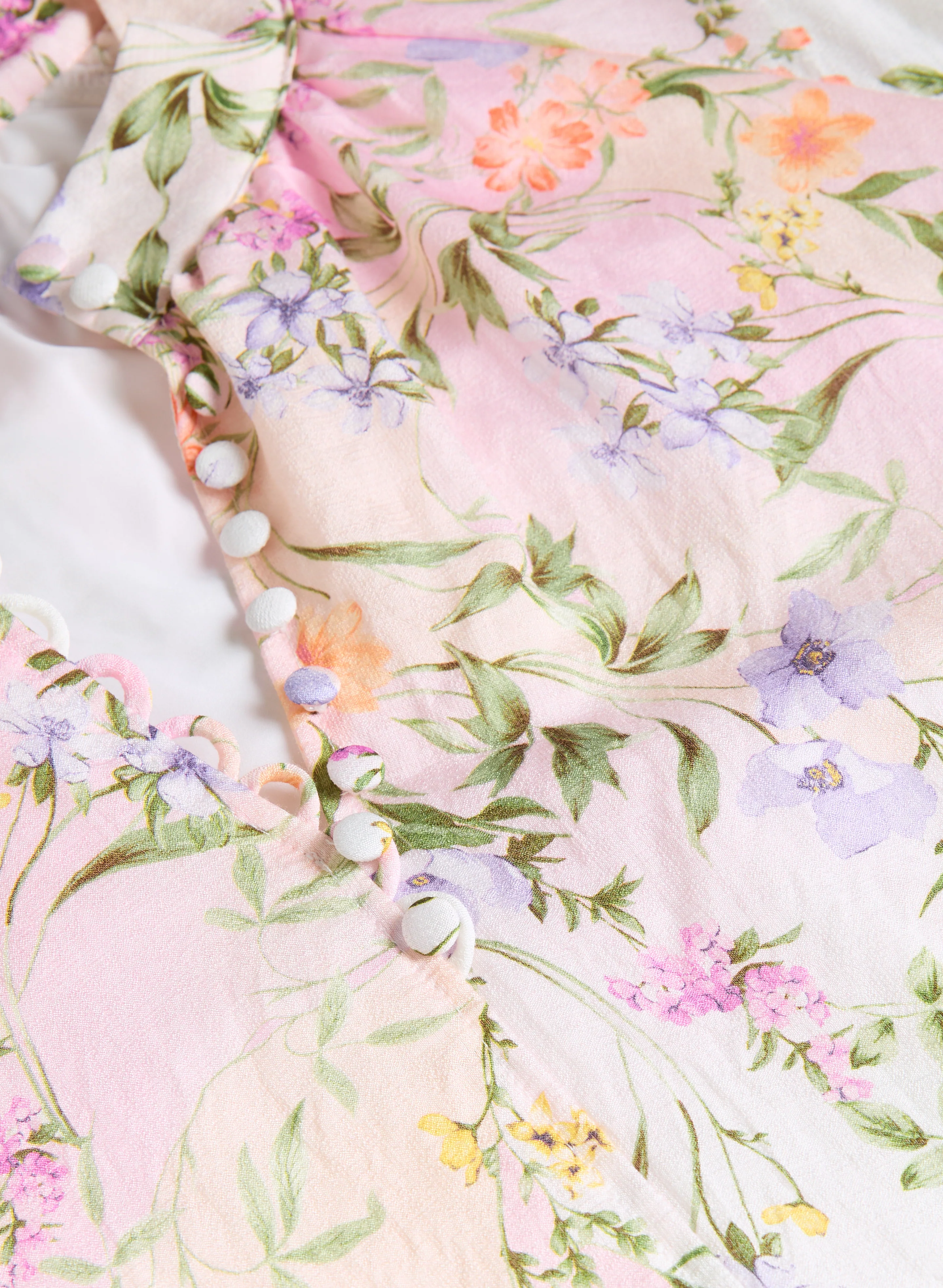 Floral 3/4 Sleeve Dress - Image 7