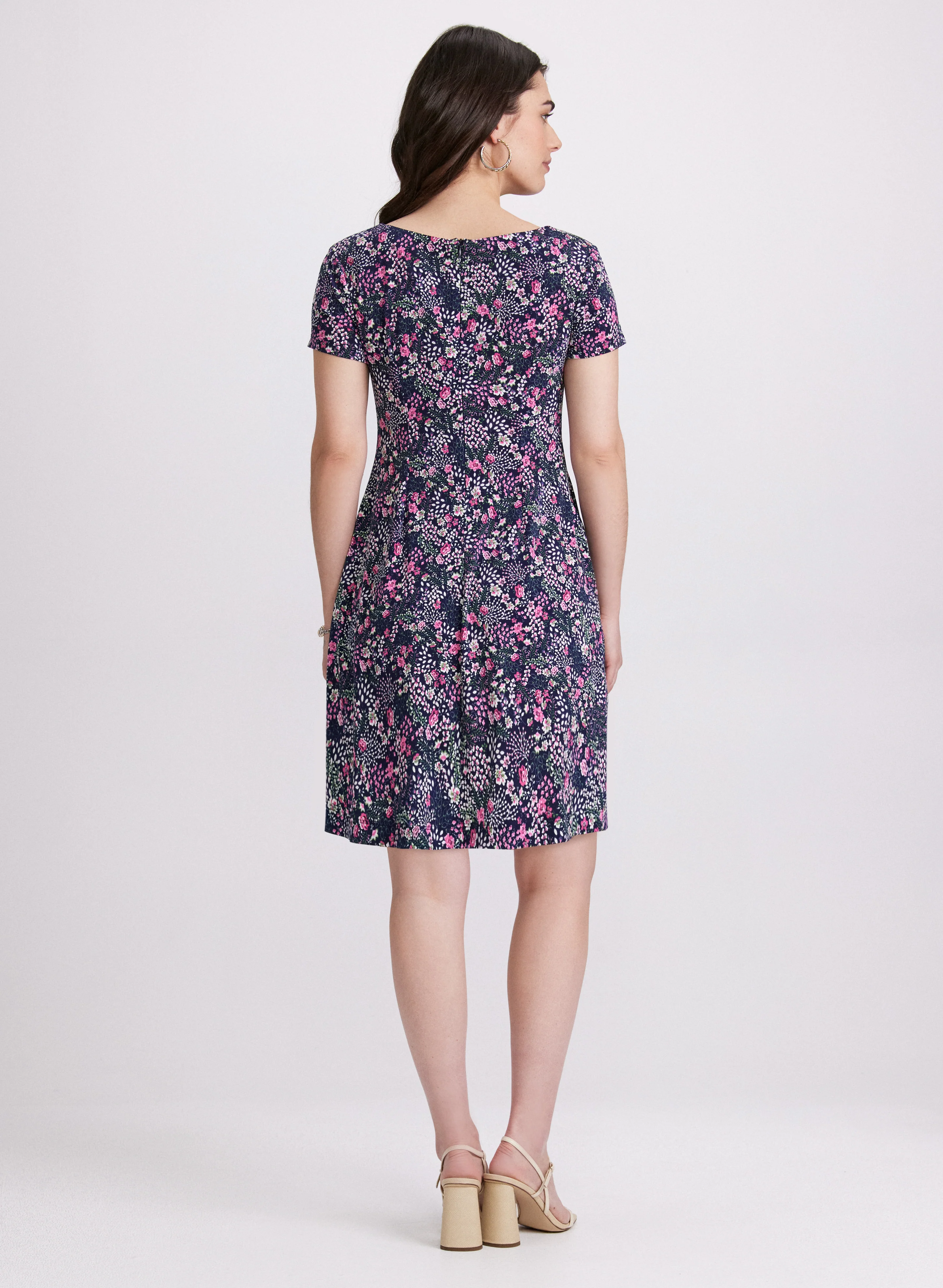 Floral A-Line Dress - Image 2