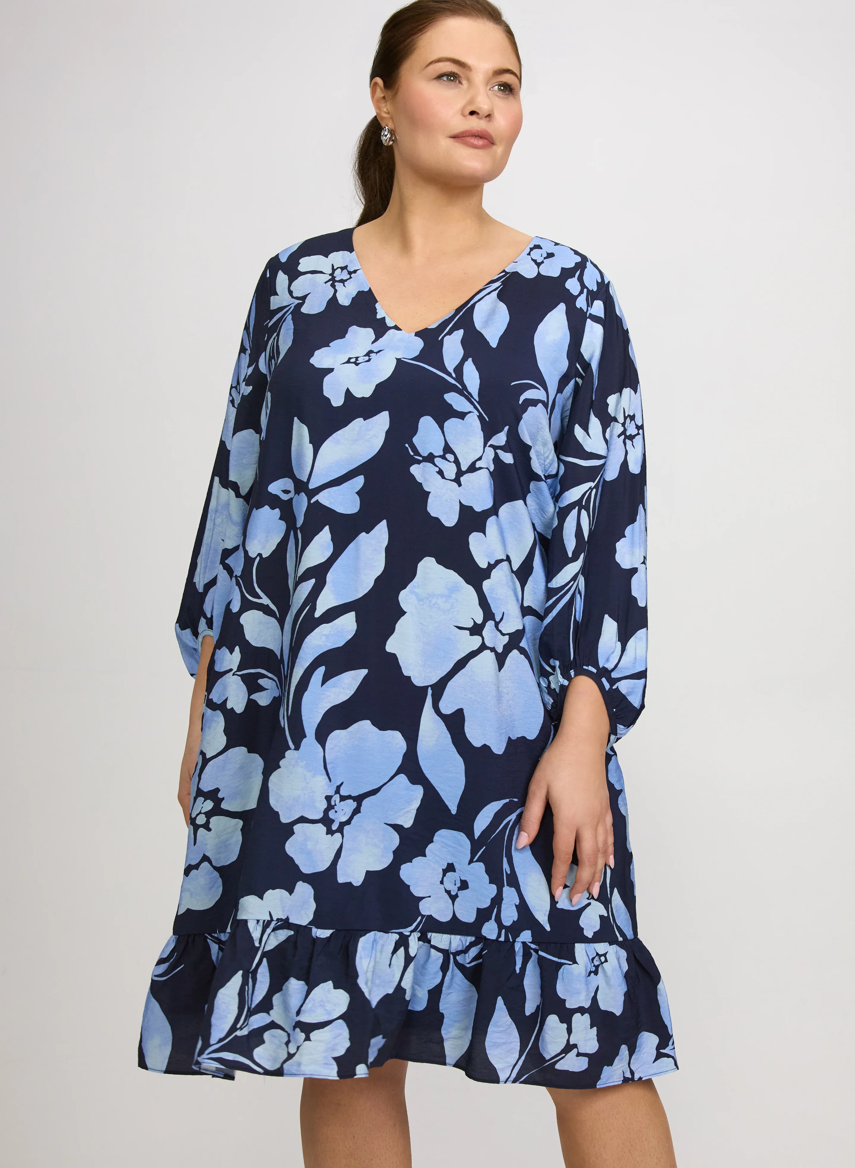 Floral A-Line Dress - Image 3