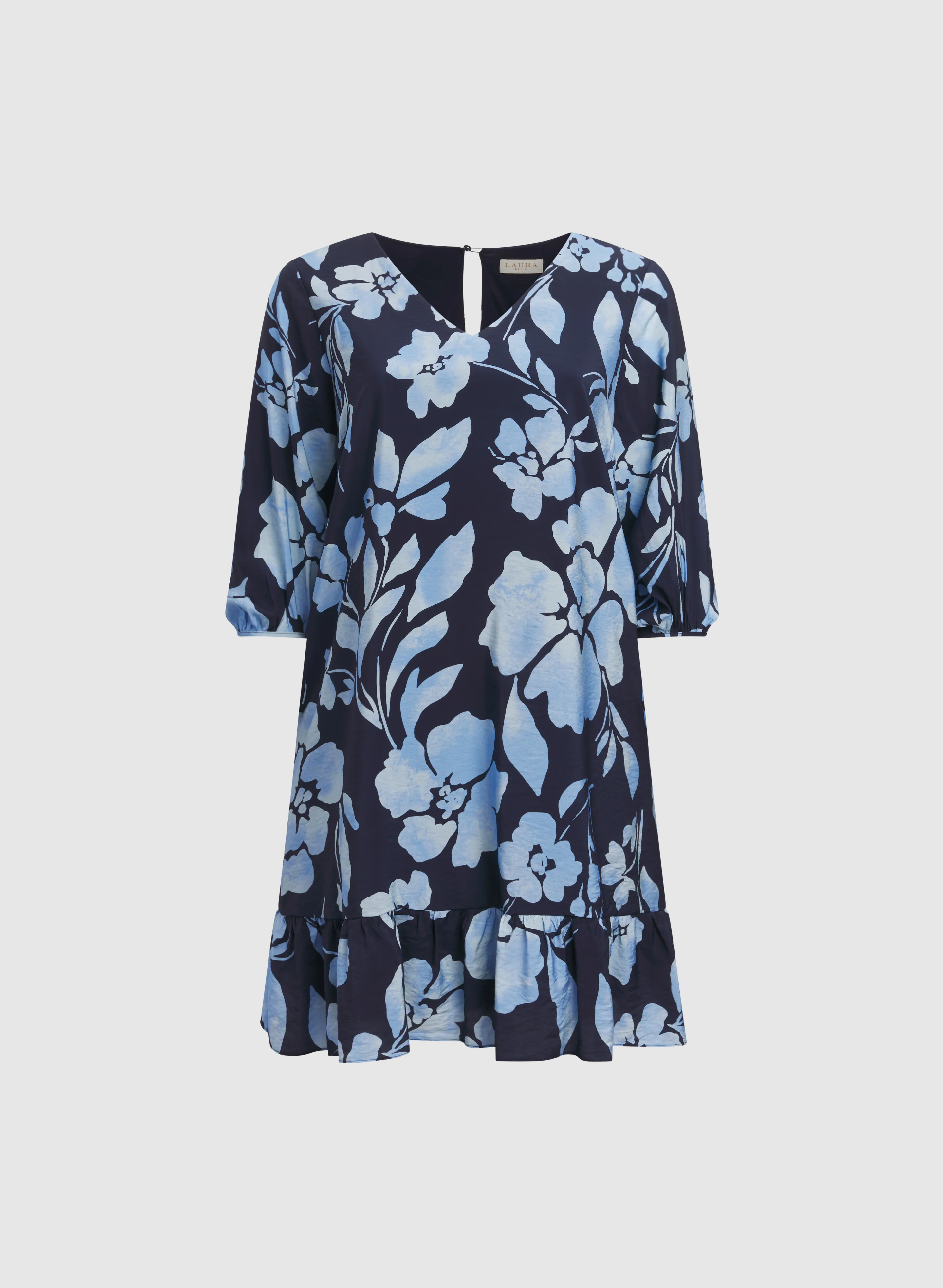 Floral A-Line Dress - Image 7