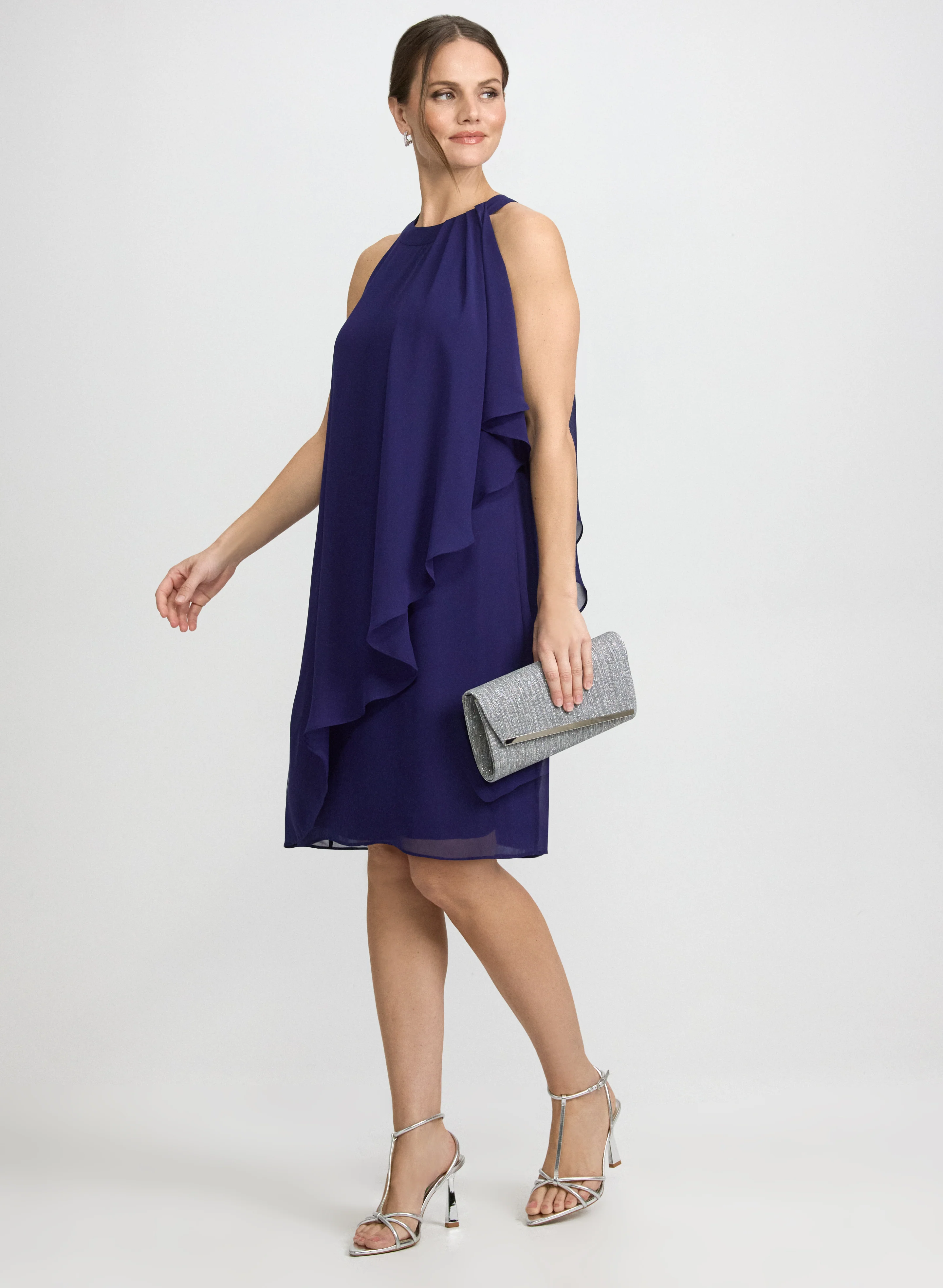 Chiffon A-Line Dress - Image 2