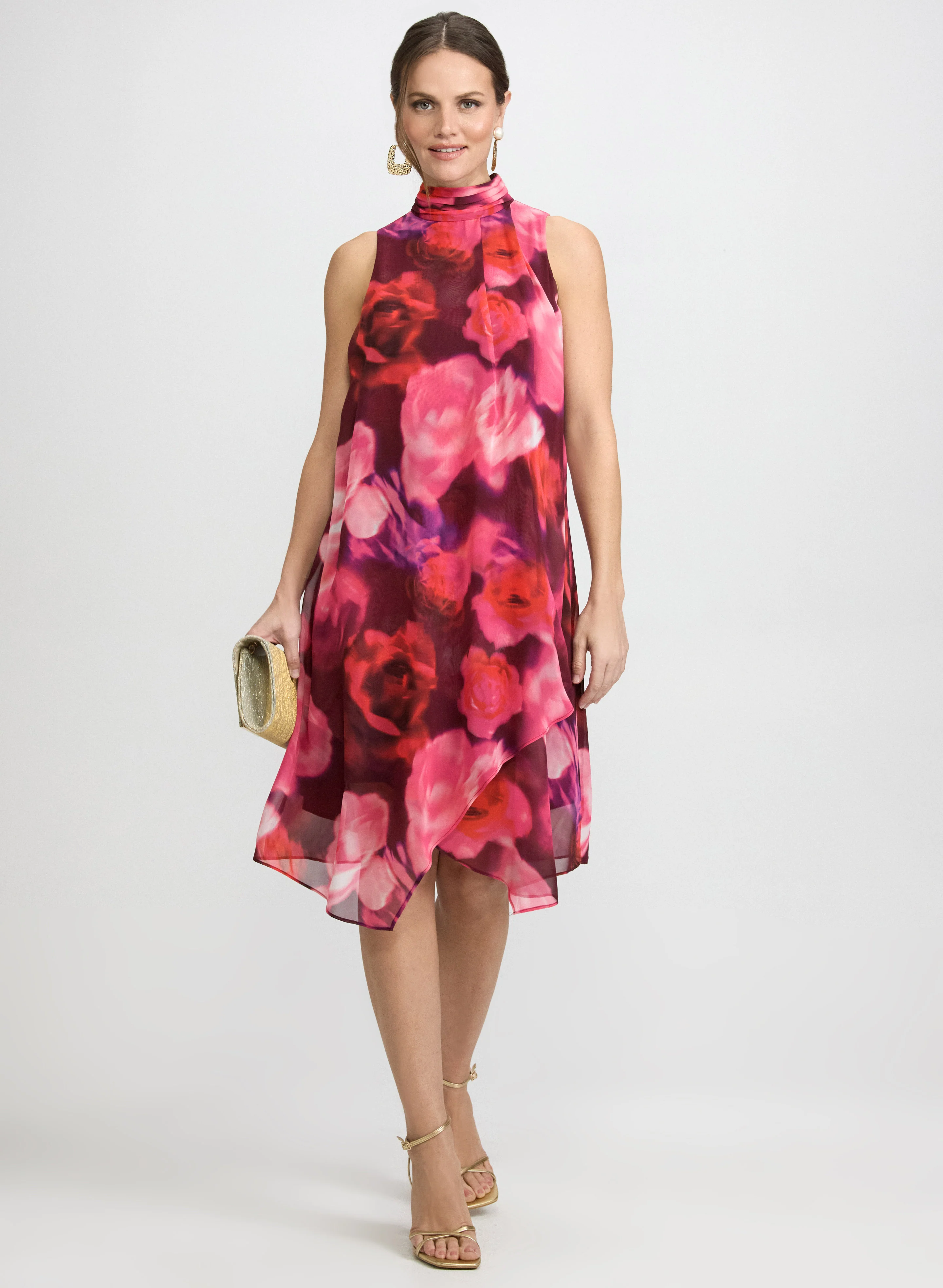 Floral A-Line Dress
