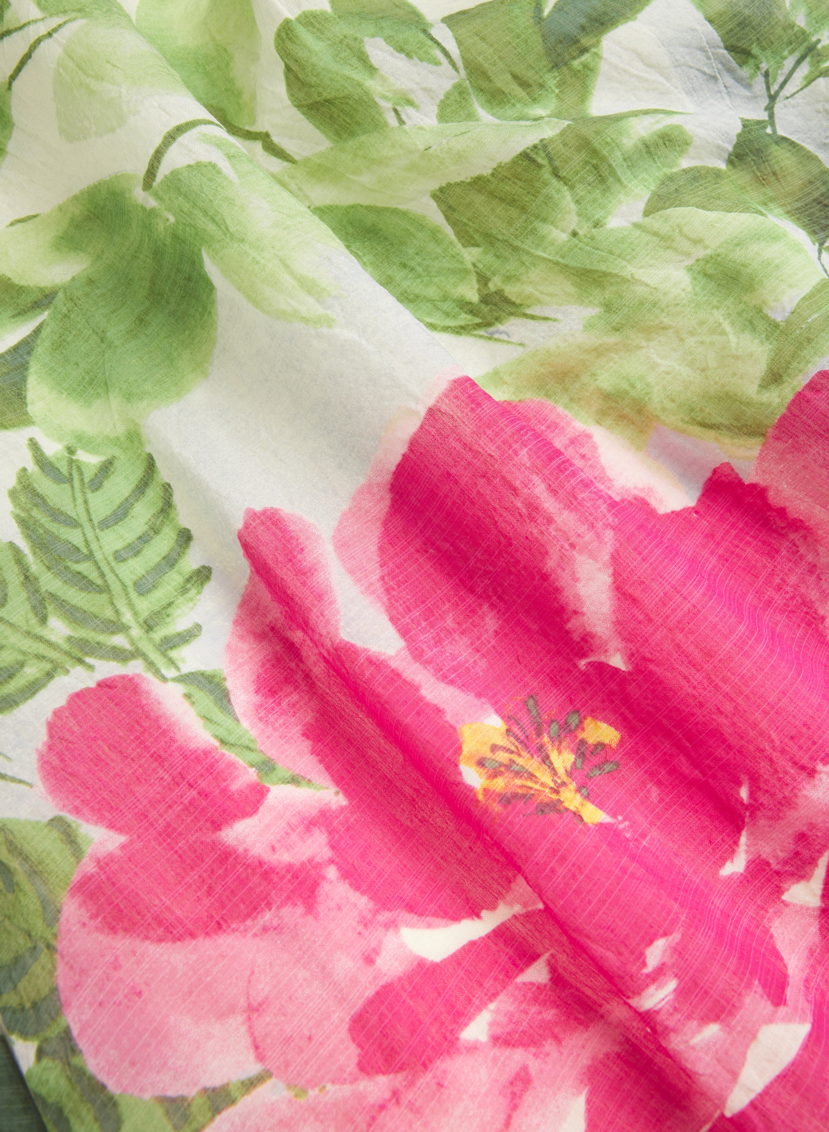 Floral A-Line Dress - Image 7