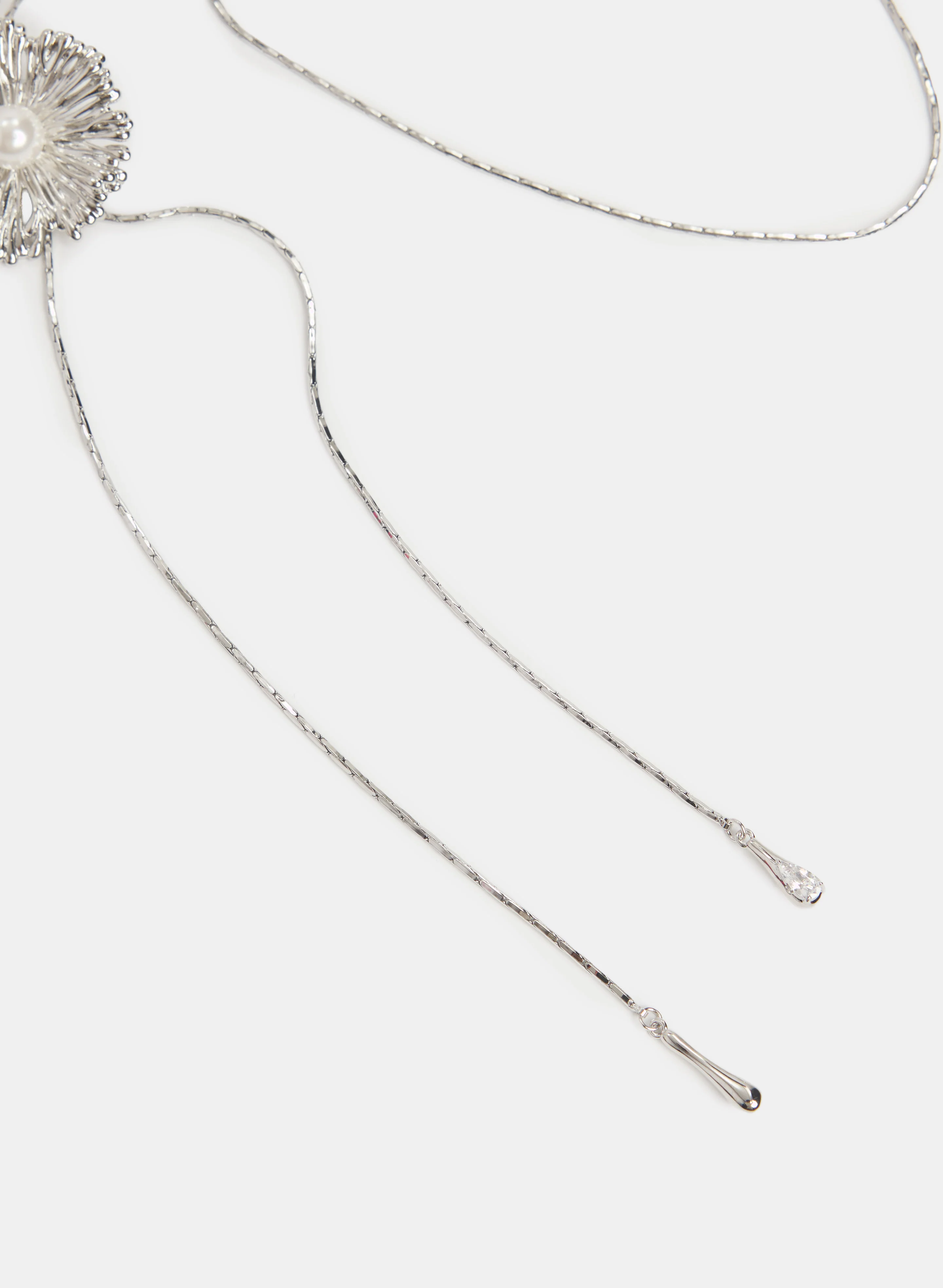 Floral Bolo Necklace - Image 2