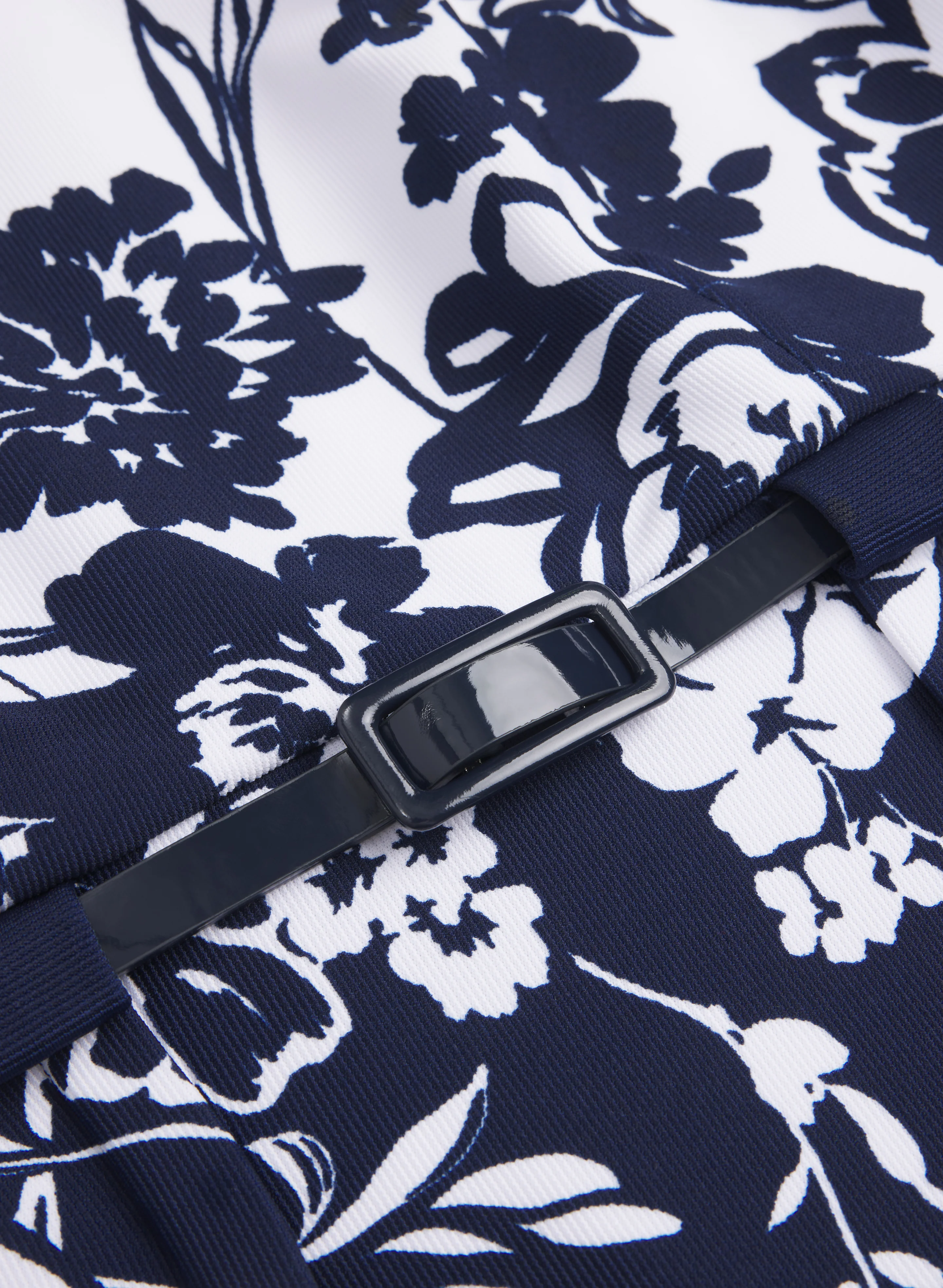 Floral Cap Sleeve Dress - Image 6
