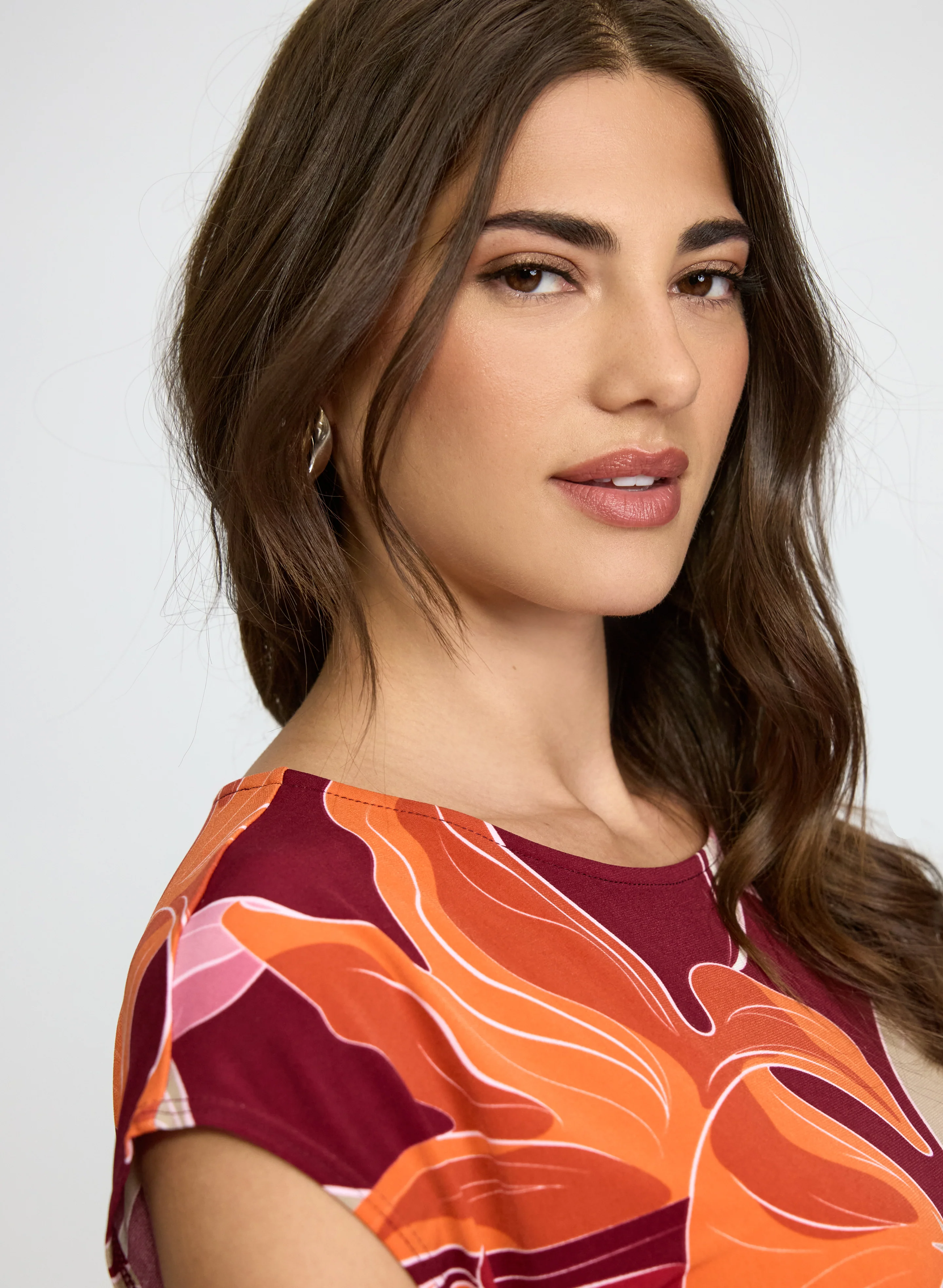 Lily Print Top - Image 2
