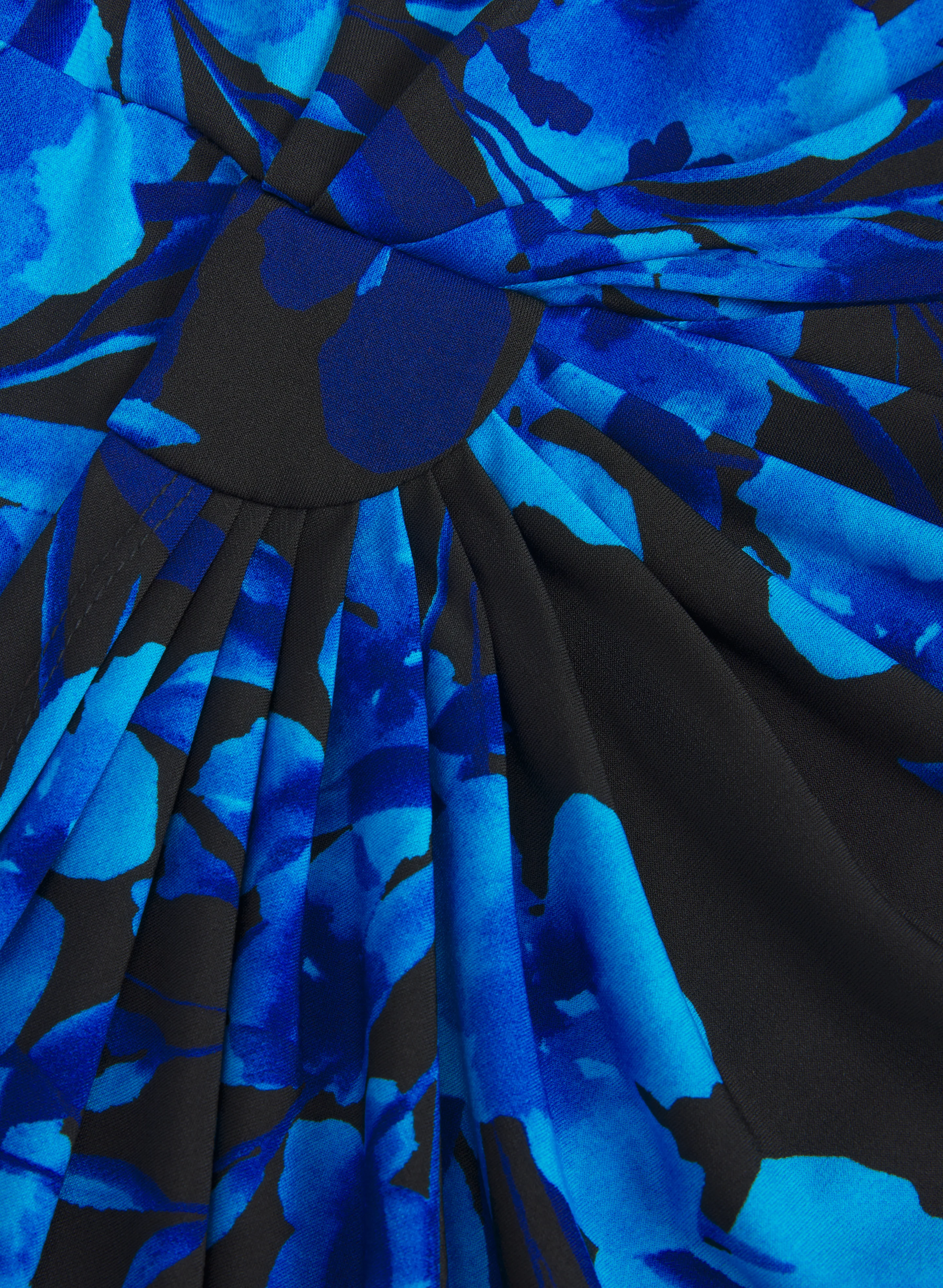 Floral Chiffon Dress - Image 6