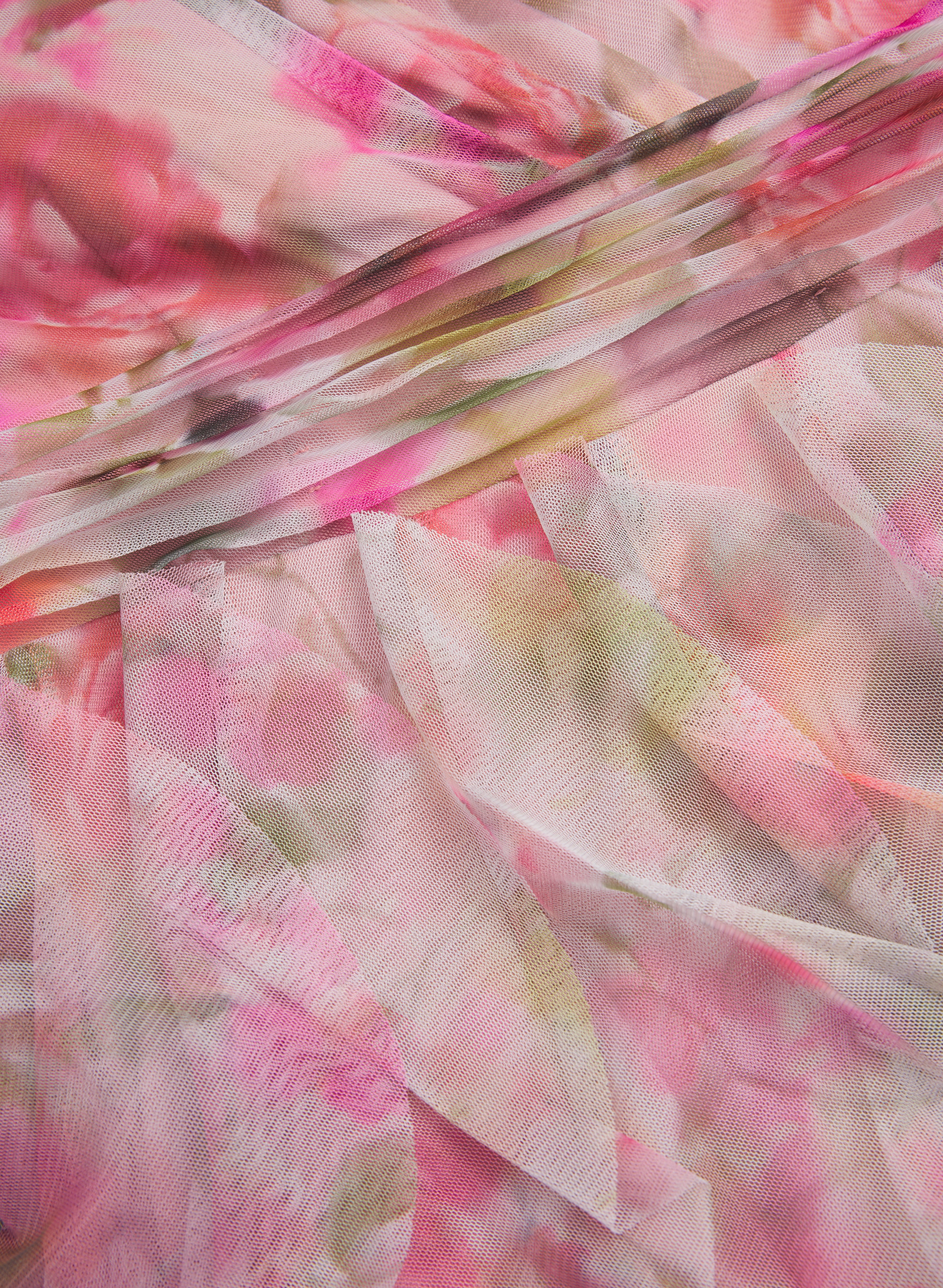 Floral Chiffon Dress - Image 7
