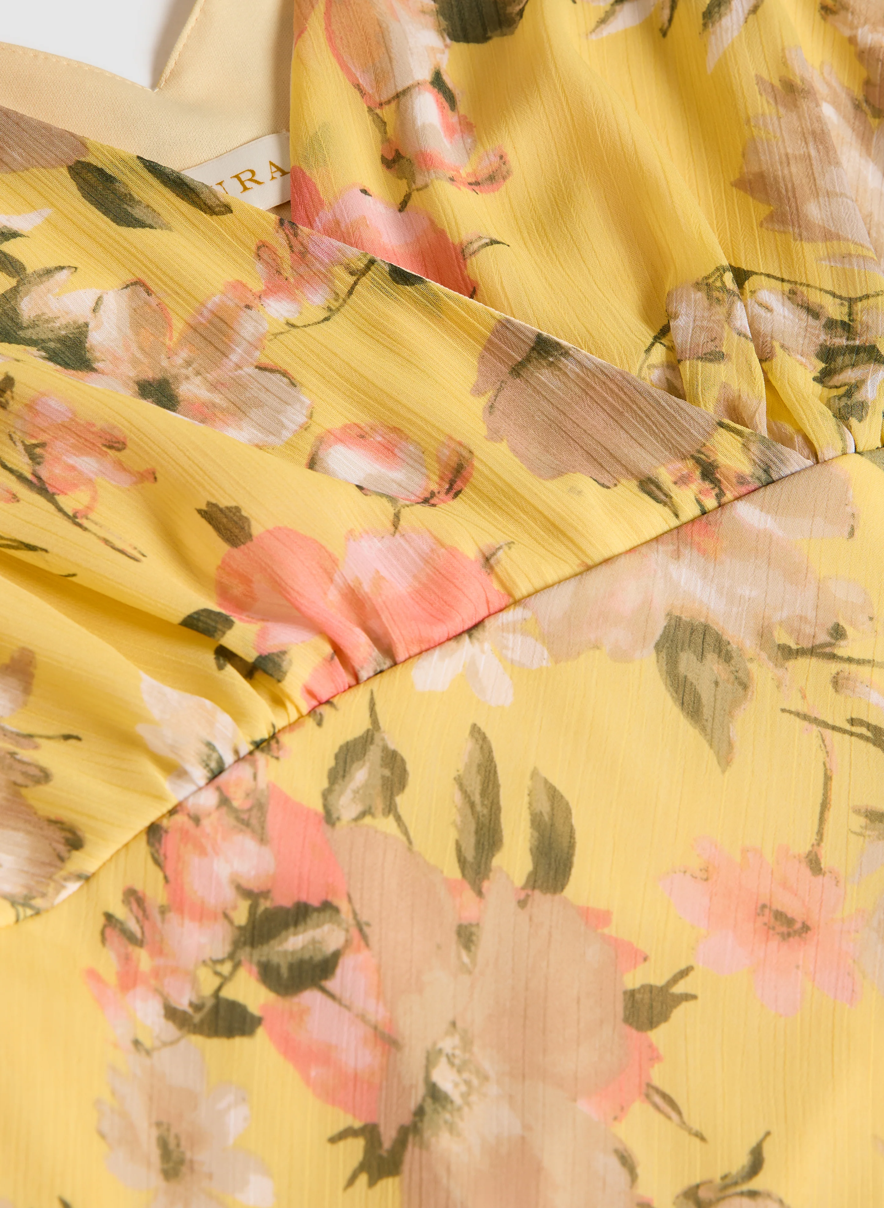 Floral Chiffon Dress - Image 7