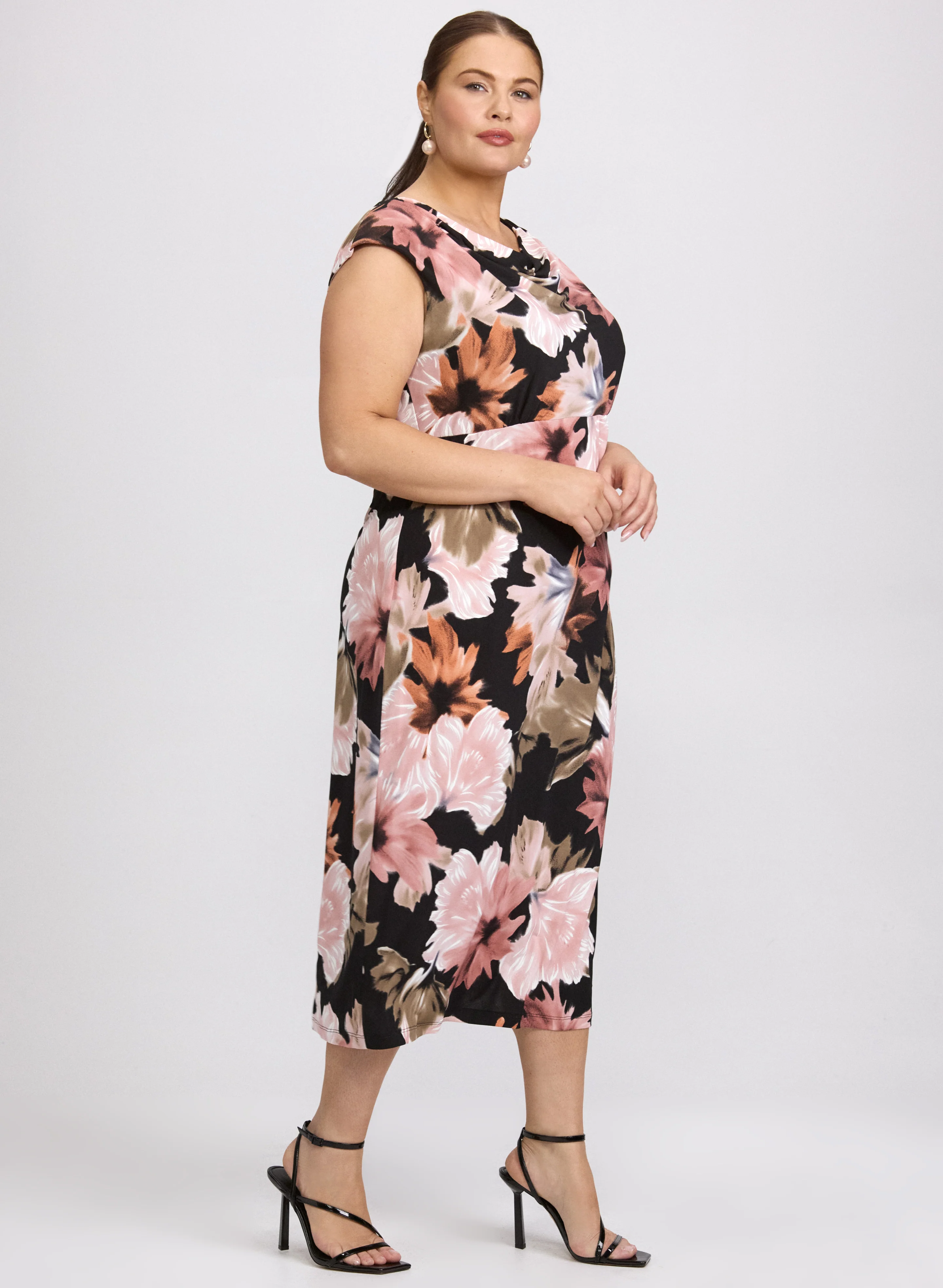 Floral Midi Dress - Image 2