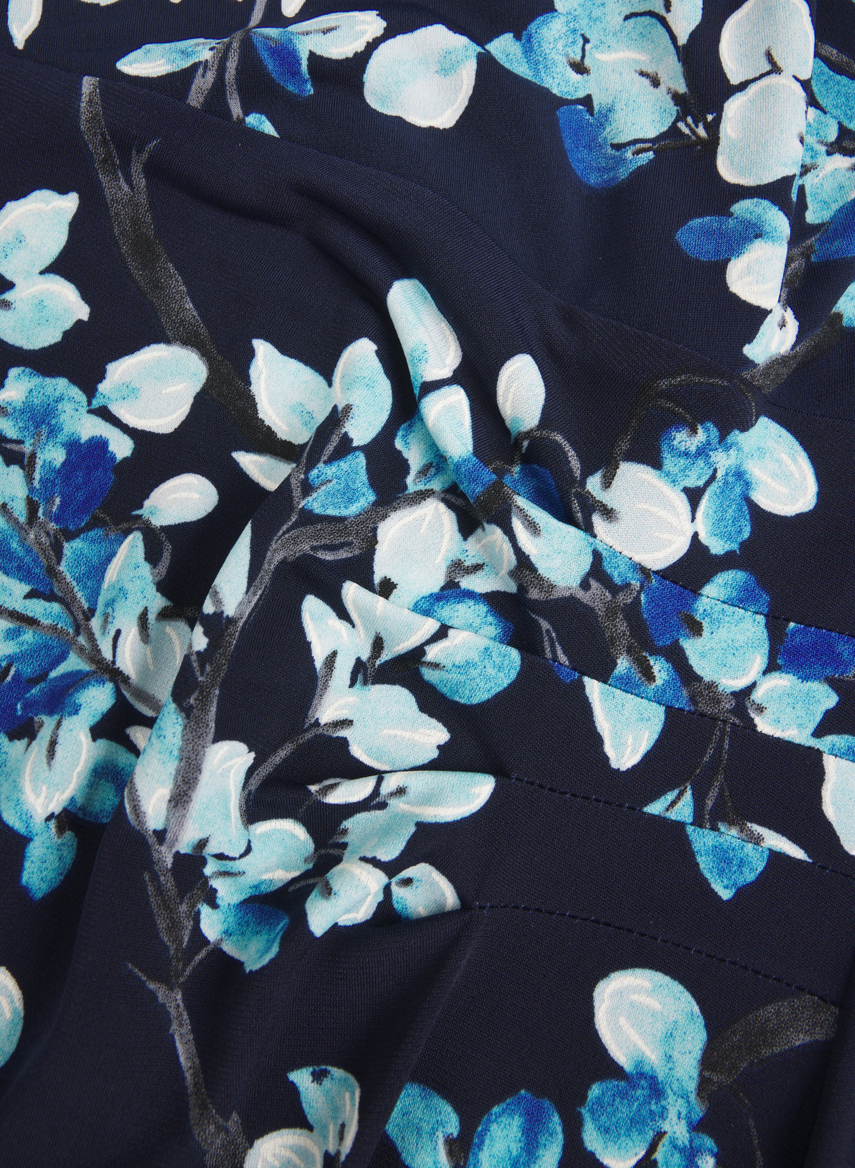 Floral Cowl Neck Dress - Image 7