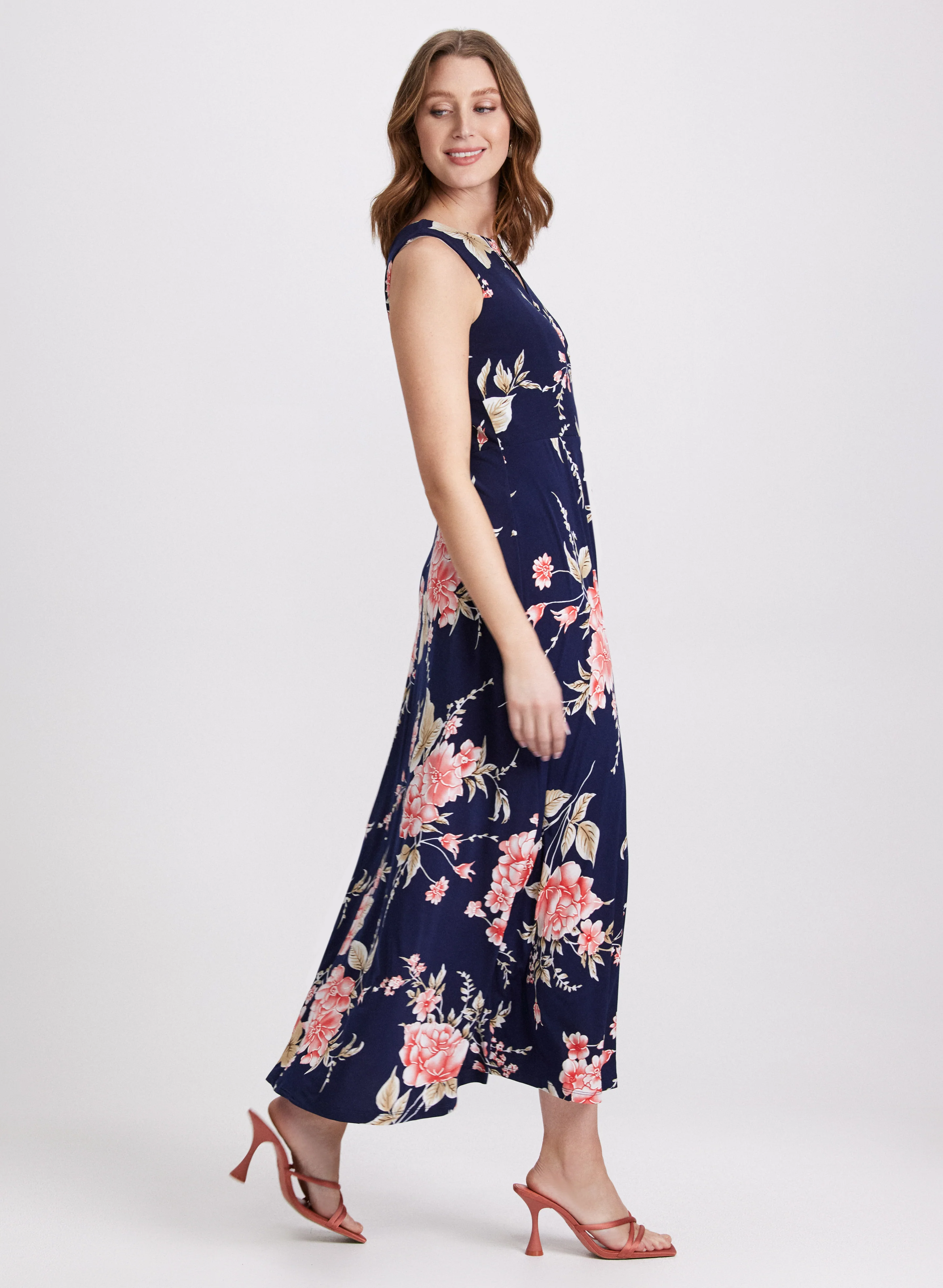 Floral Cut-Out Dress - Image 2