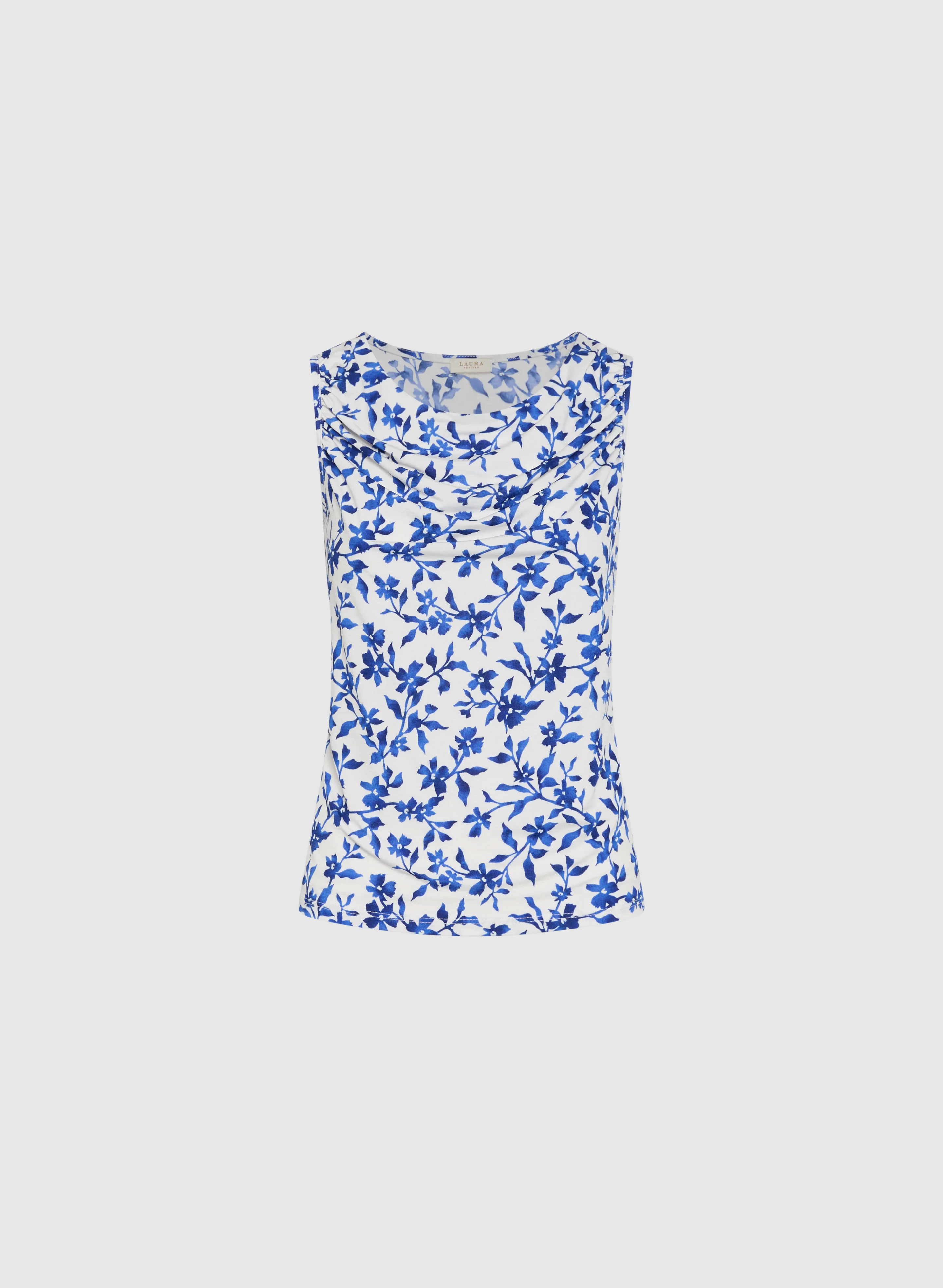 Floral Draped Top - Image 6