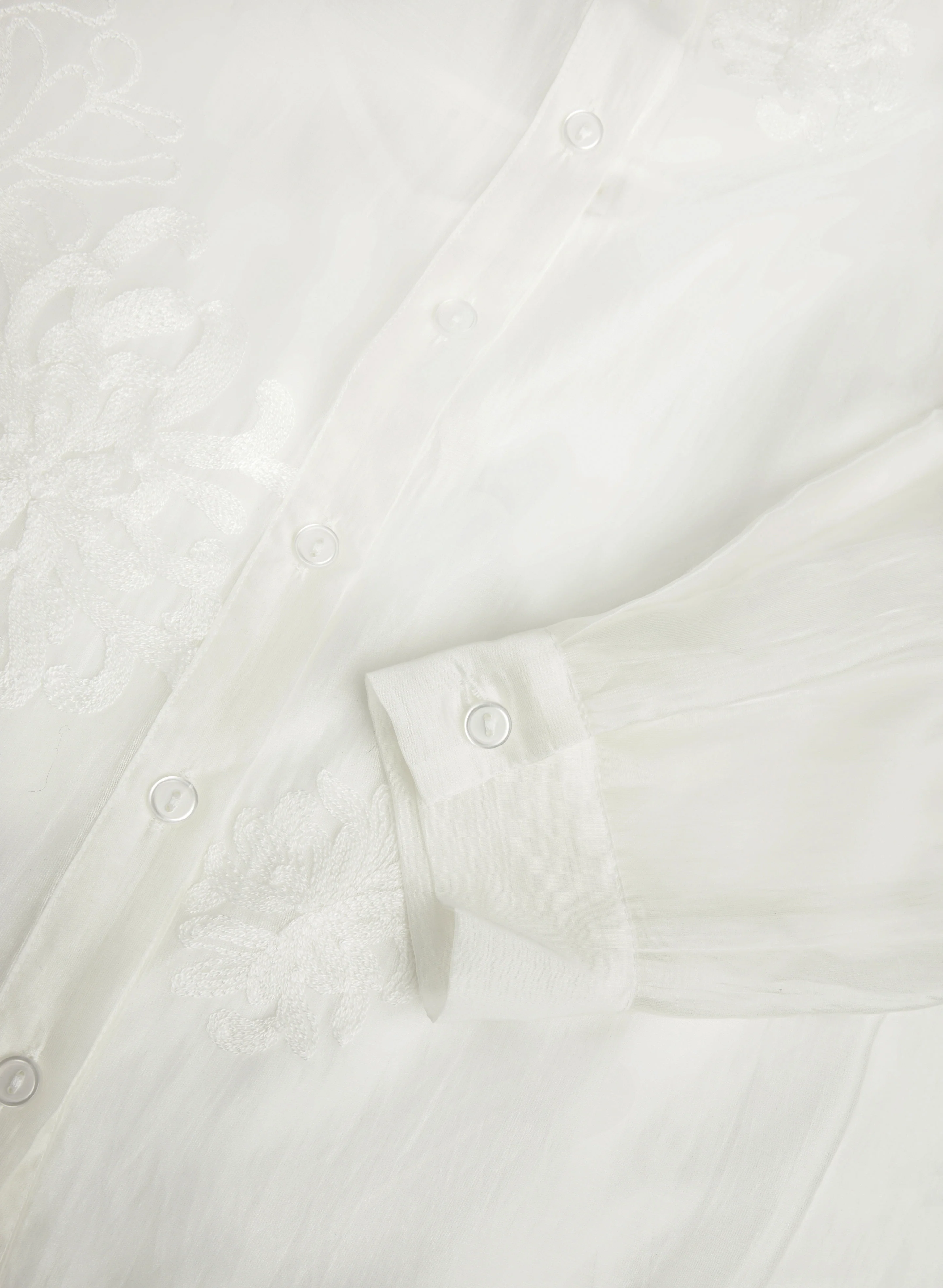 Floral Embroidered Blouse - Image 7
