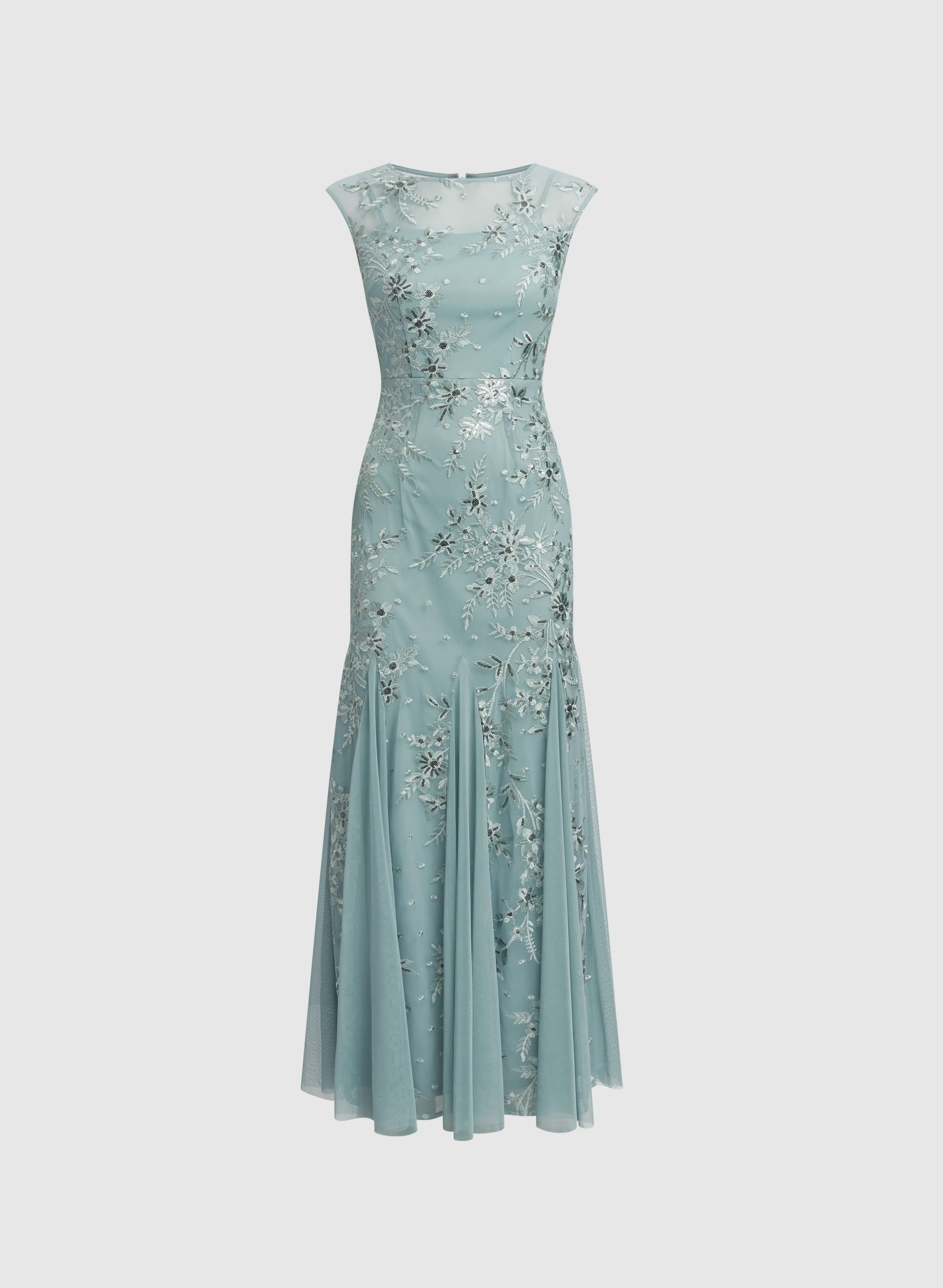 Floral Embroidered Dress - Image 5