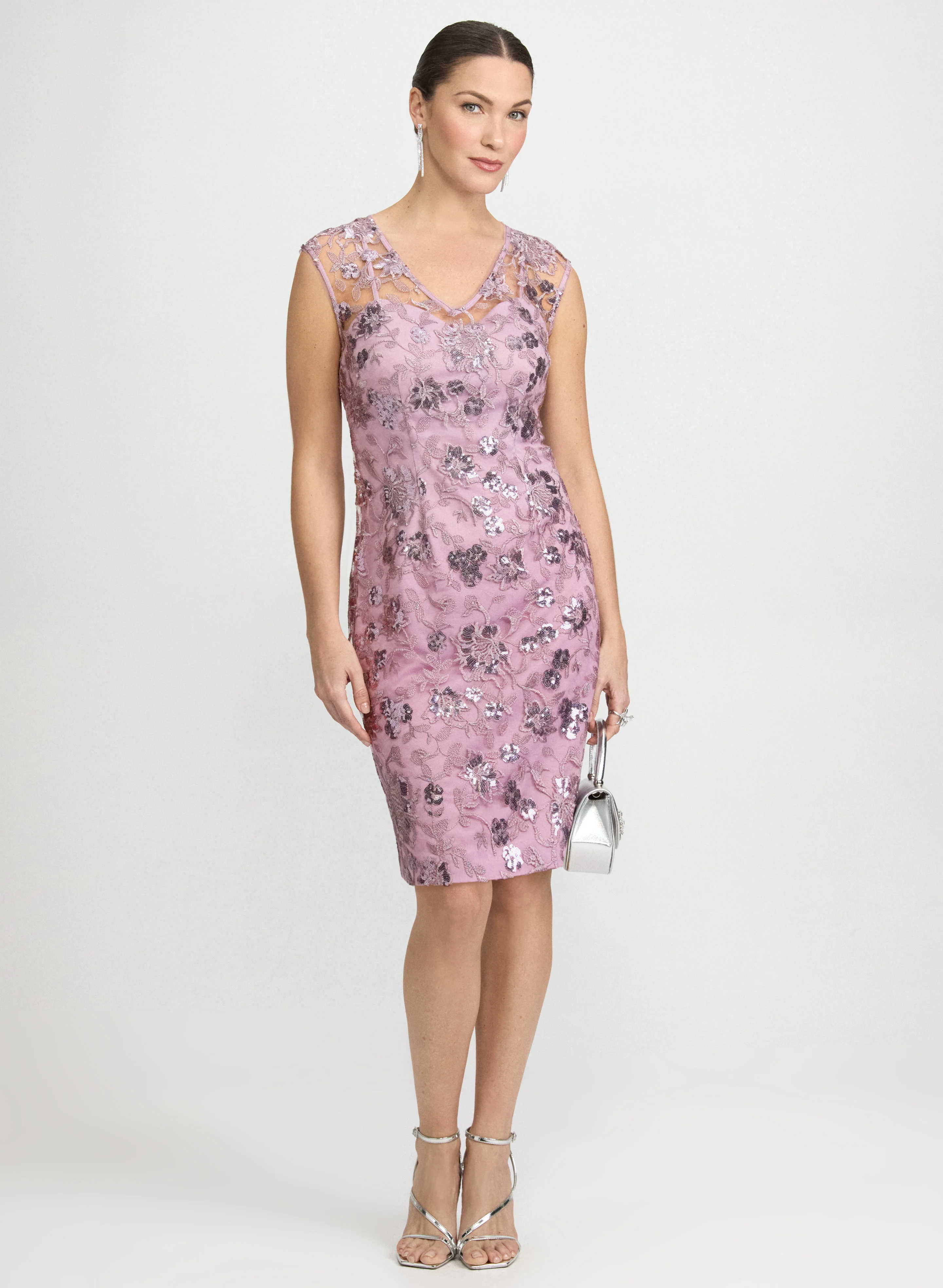 Floral Embroidered Dress