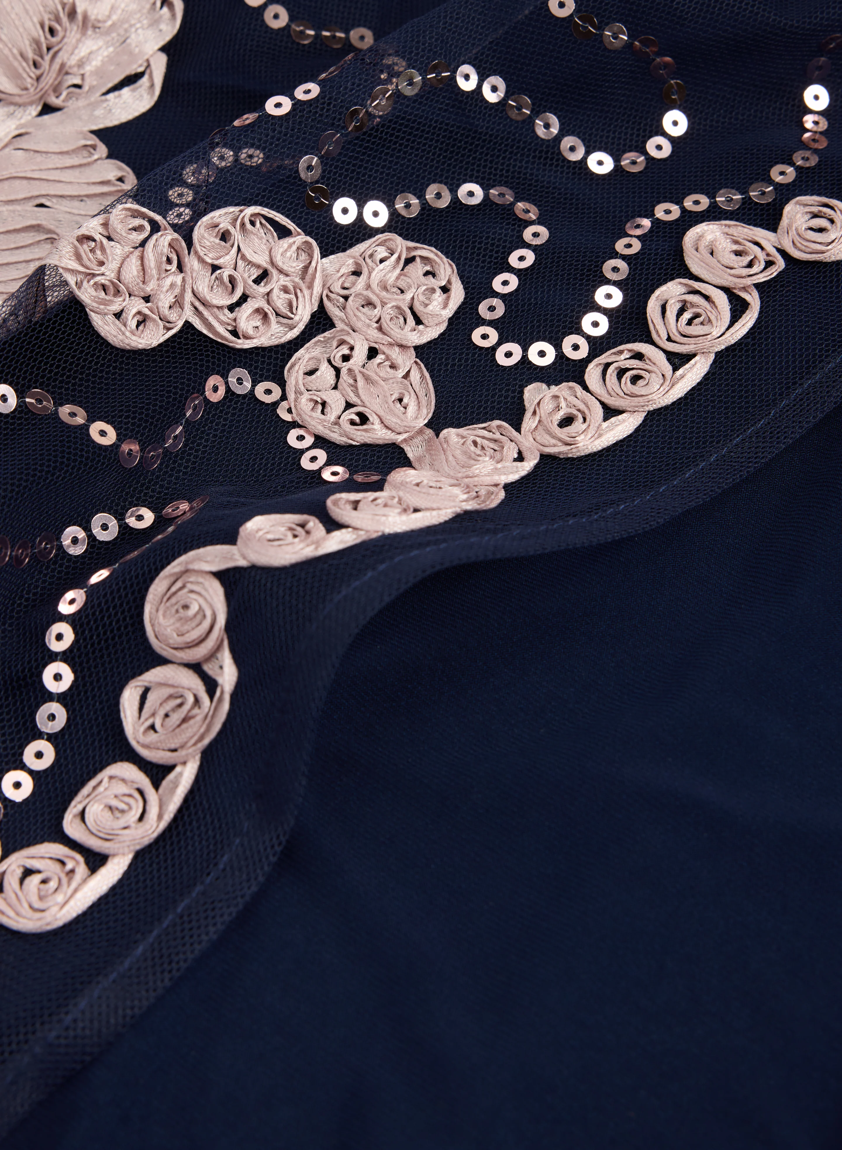 Floral Embroidered Jacket & Dress Set - Image 8