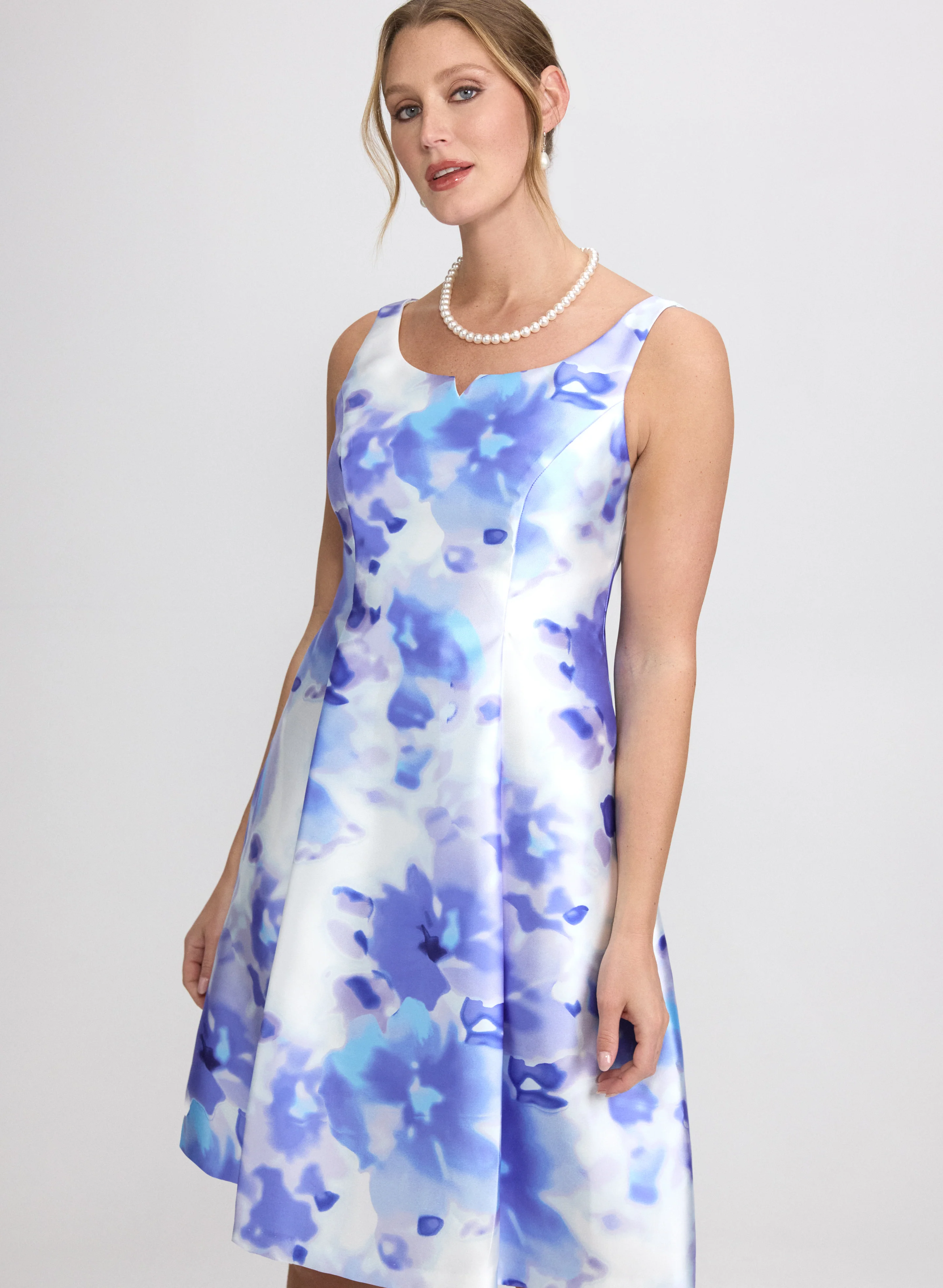 Floral Fit and Flare Dress - Image 5