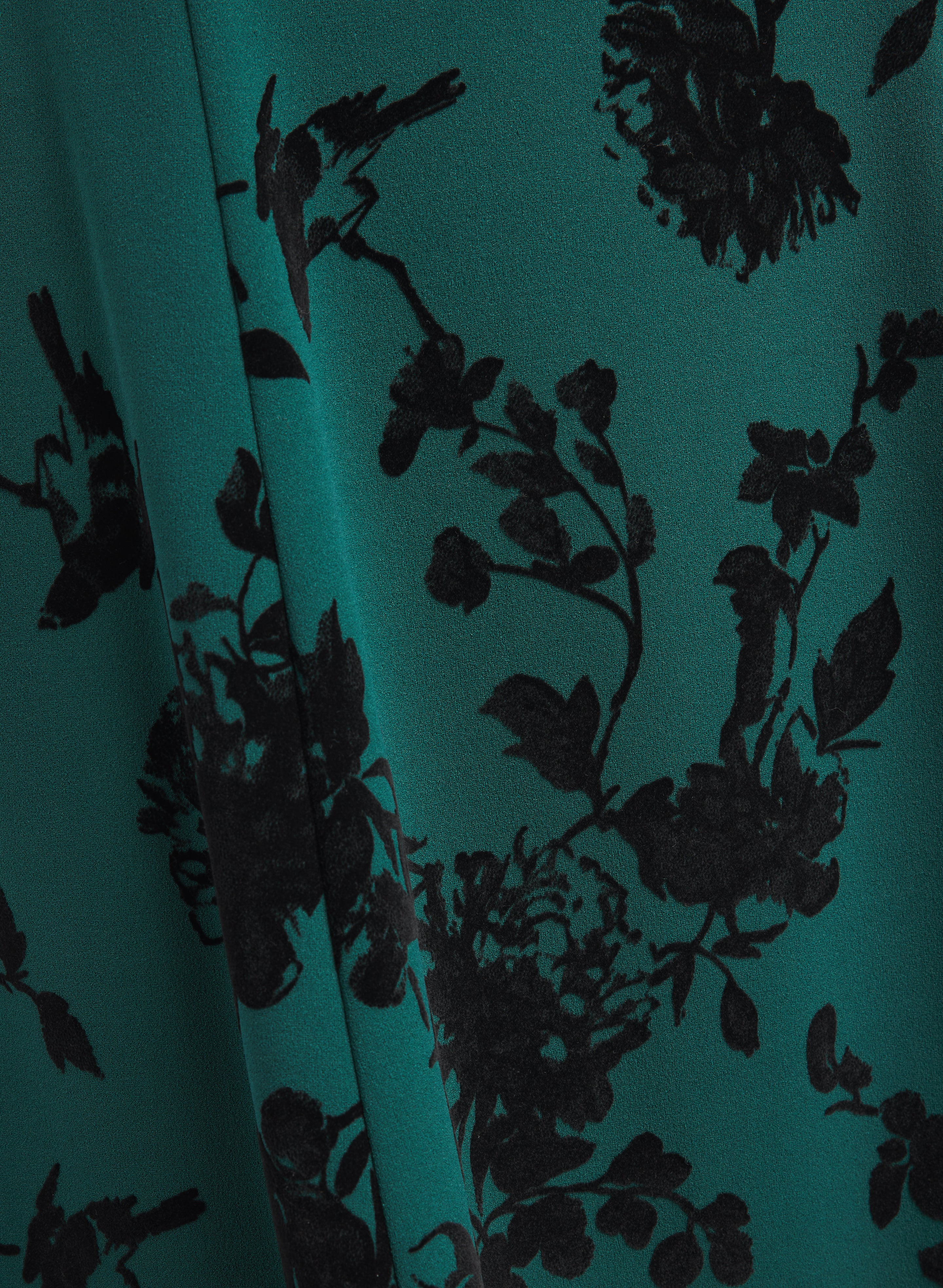 Floral Fit and Flare Dress - Image 7