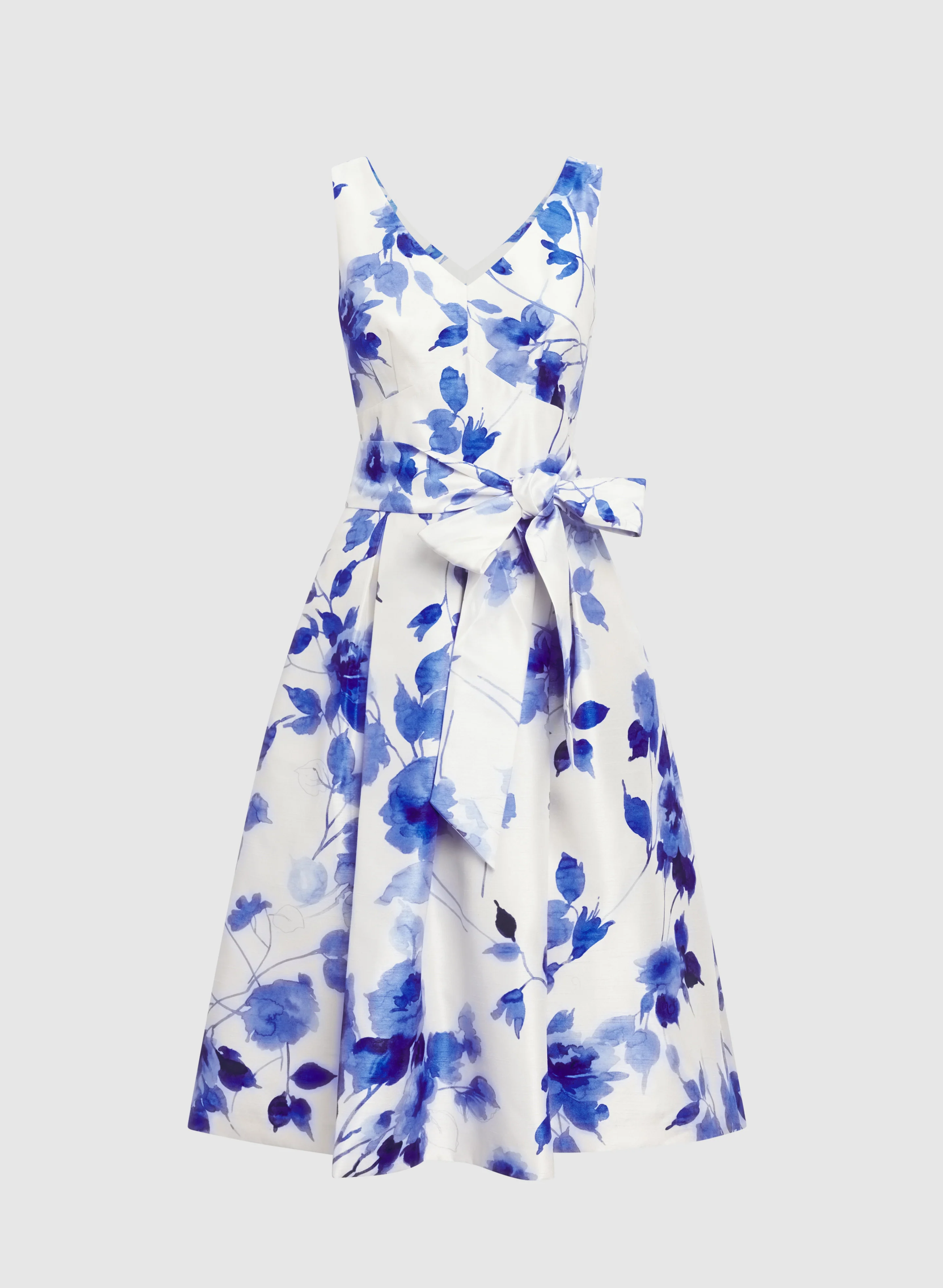 Floral Fit & Flare Dress - Image 6