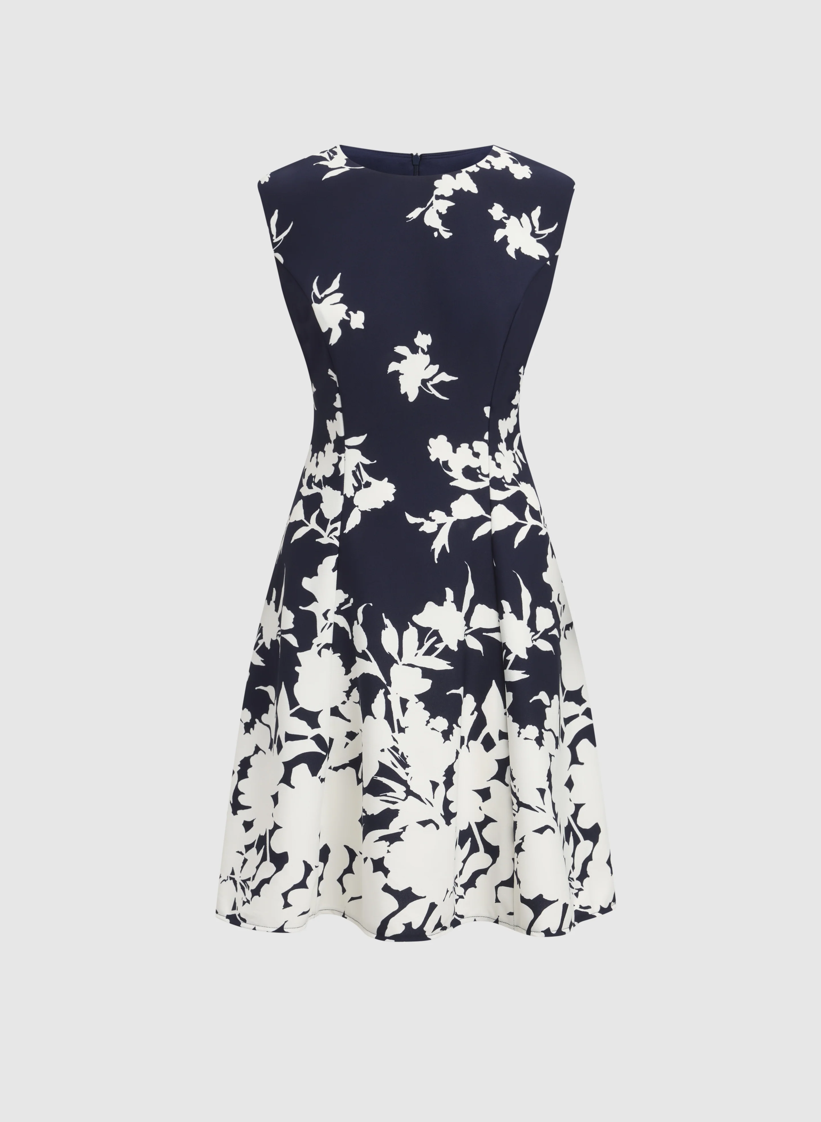 Floral Fit & Flare Dress - Image 5