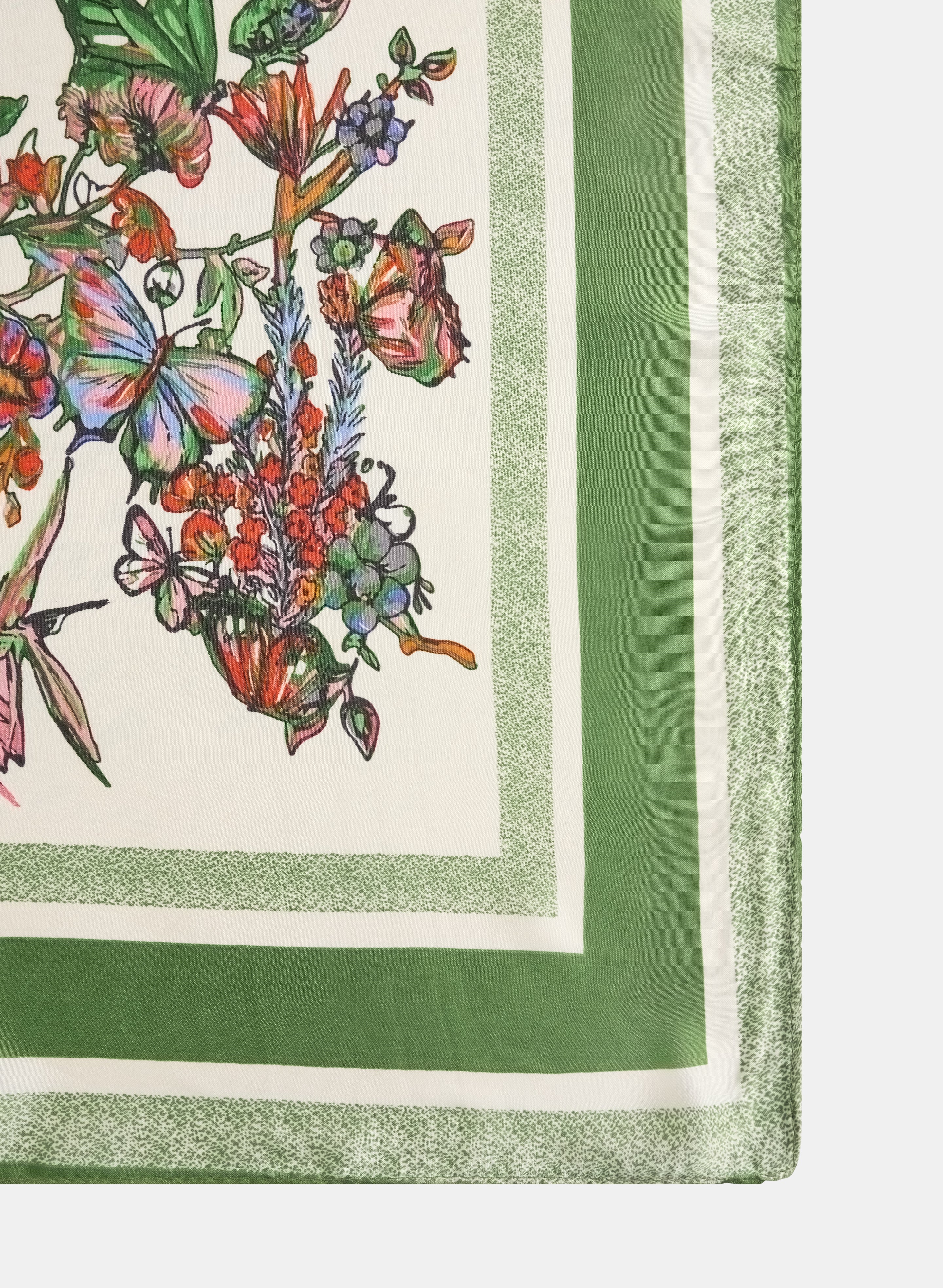 Floral Foliage Scarf - Image 3