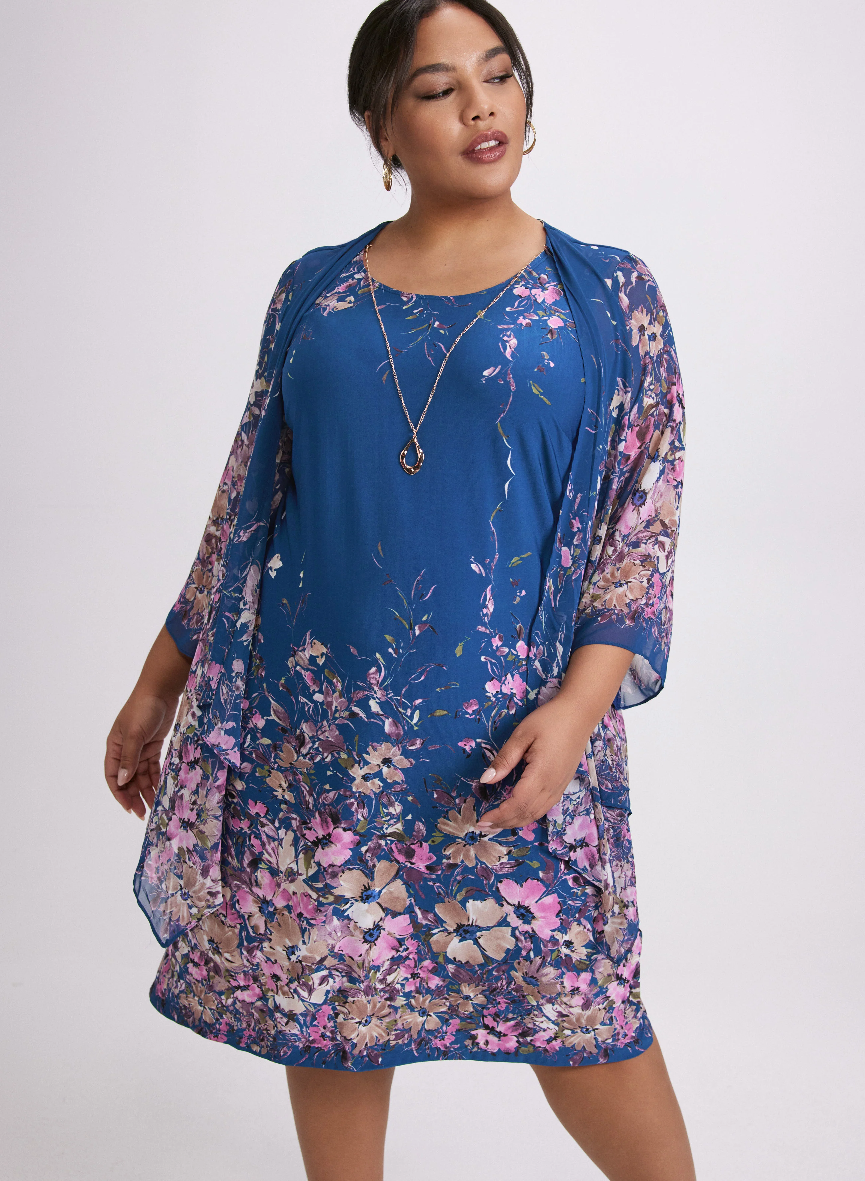 Floral Jacket & Dress Set - Image 7