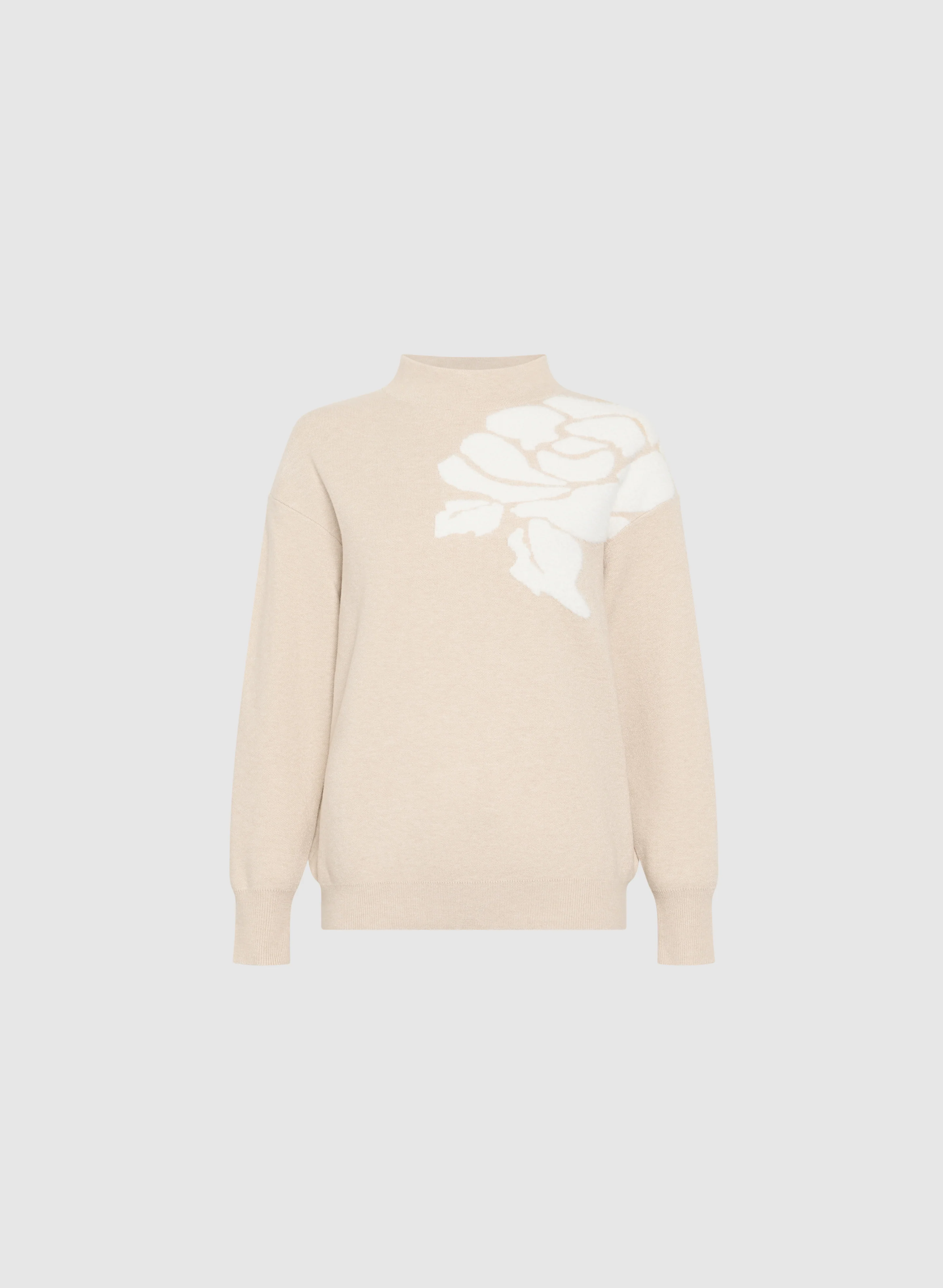 Floral Jacquard Sweater - Image 5