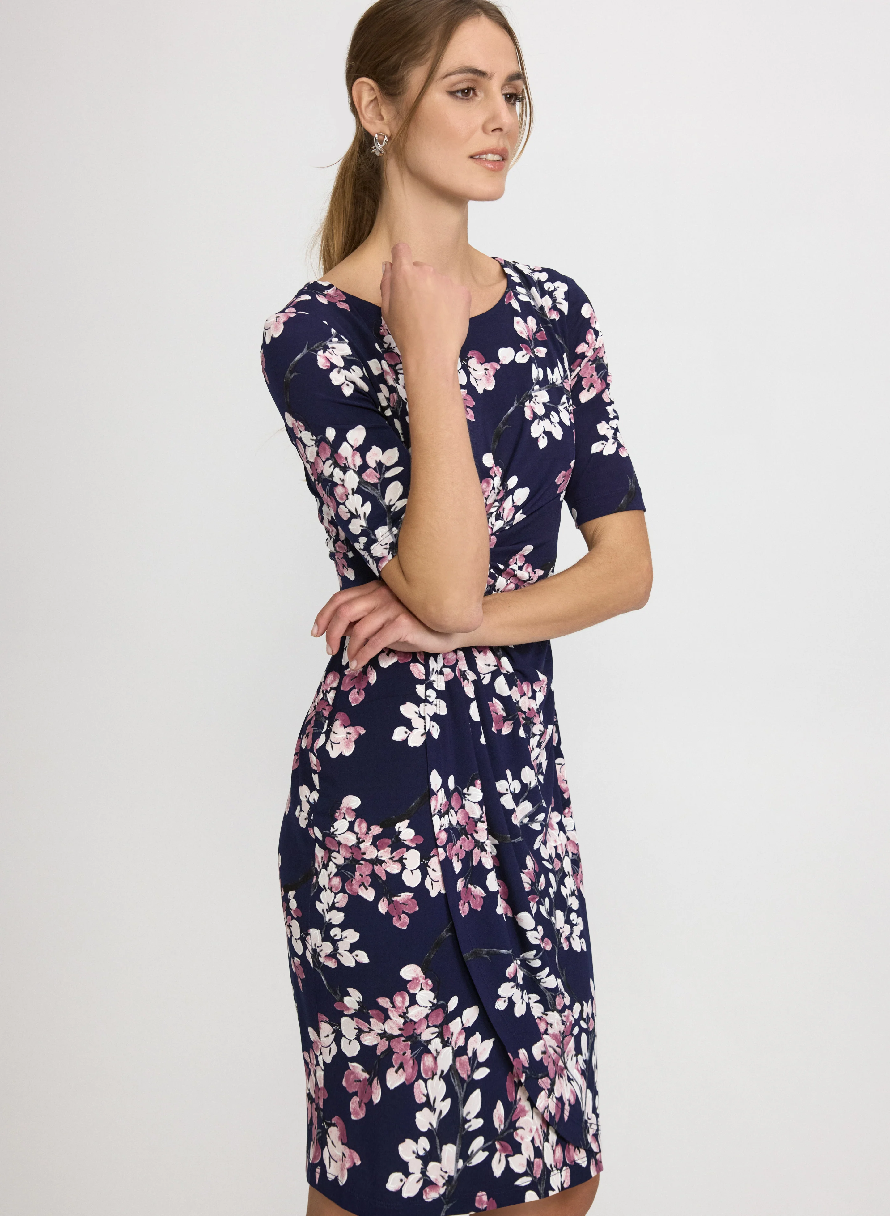 Floral Jersey Dress - Image 2