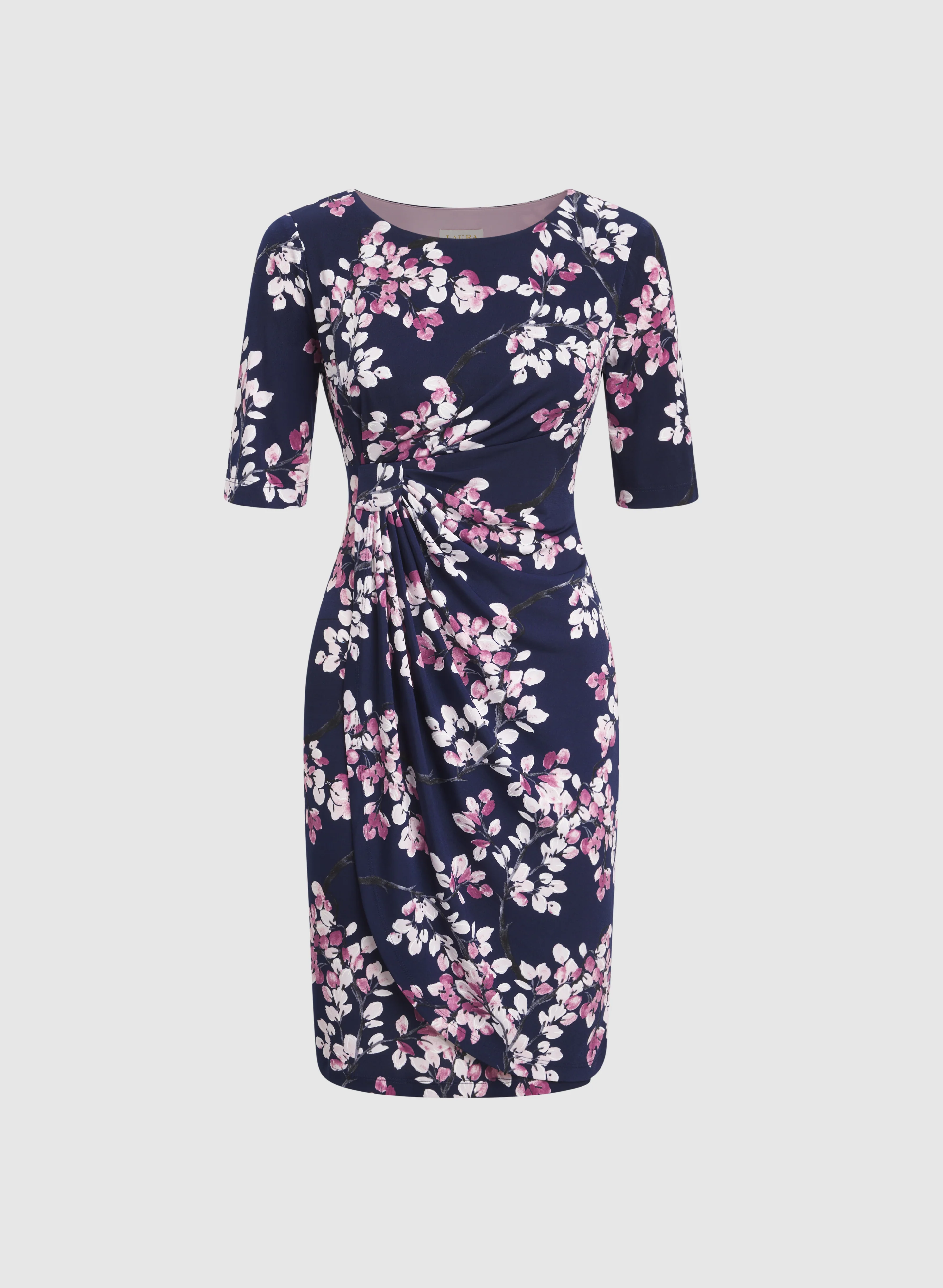 Floral Jersey Dress - Image 5