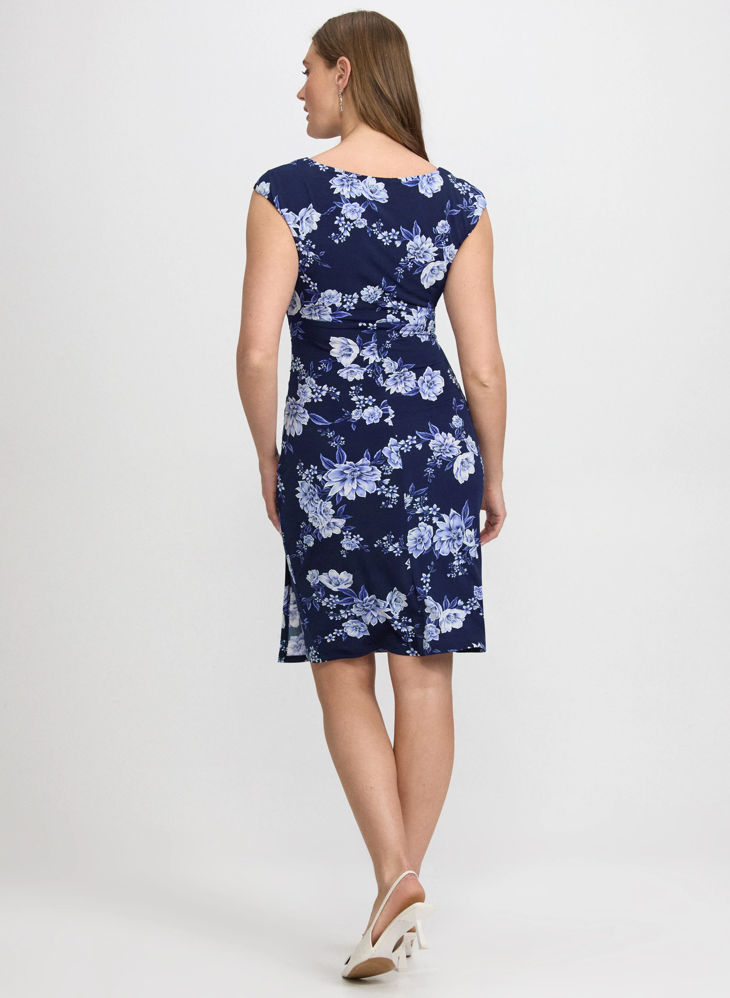Floral Jersey Dress - Image 4