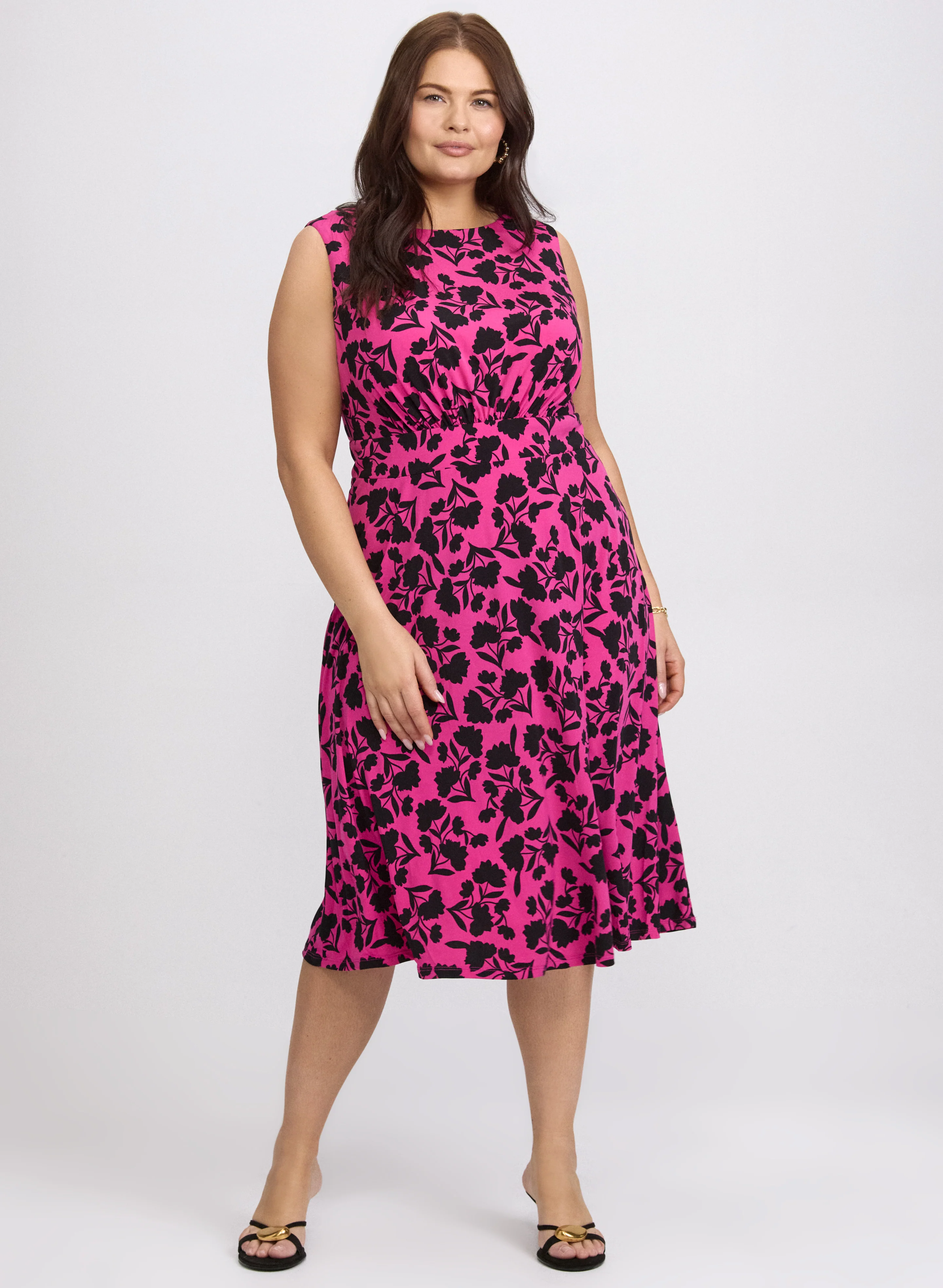 Floral Jersey Dress