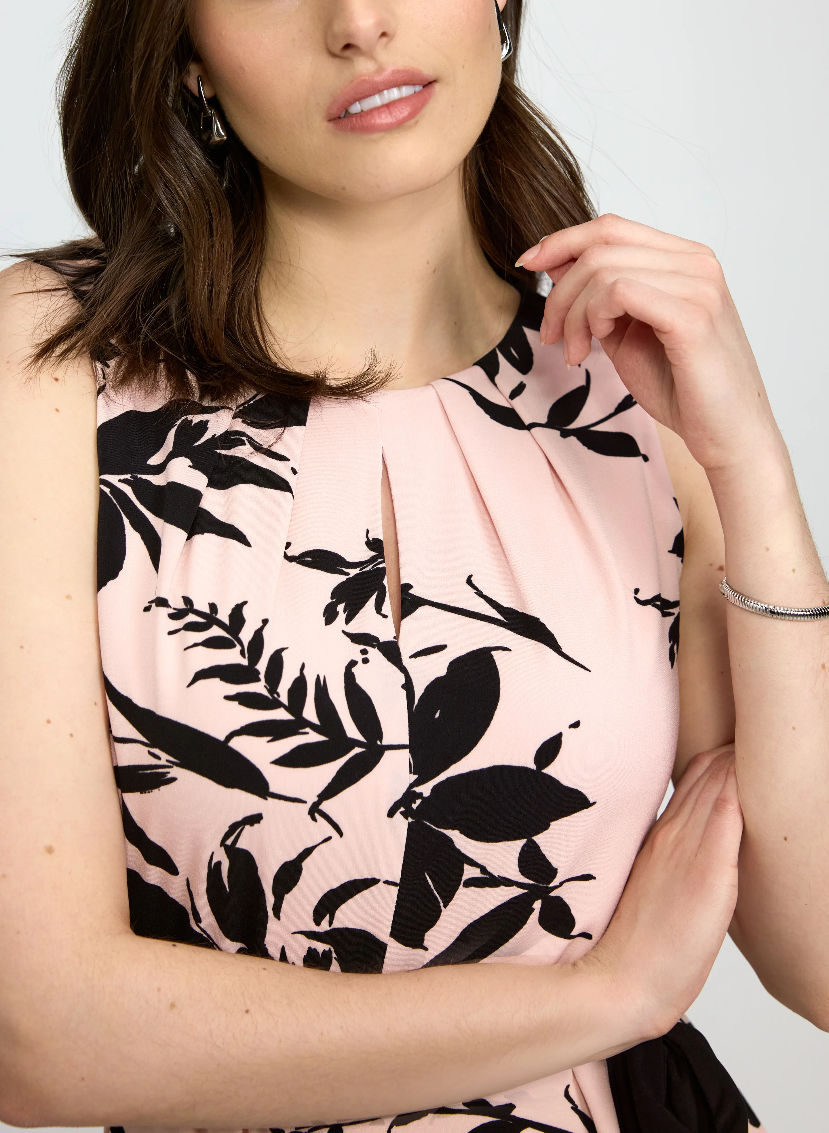 Floral Jersey Dress - Image 2