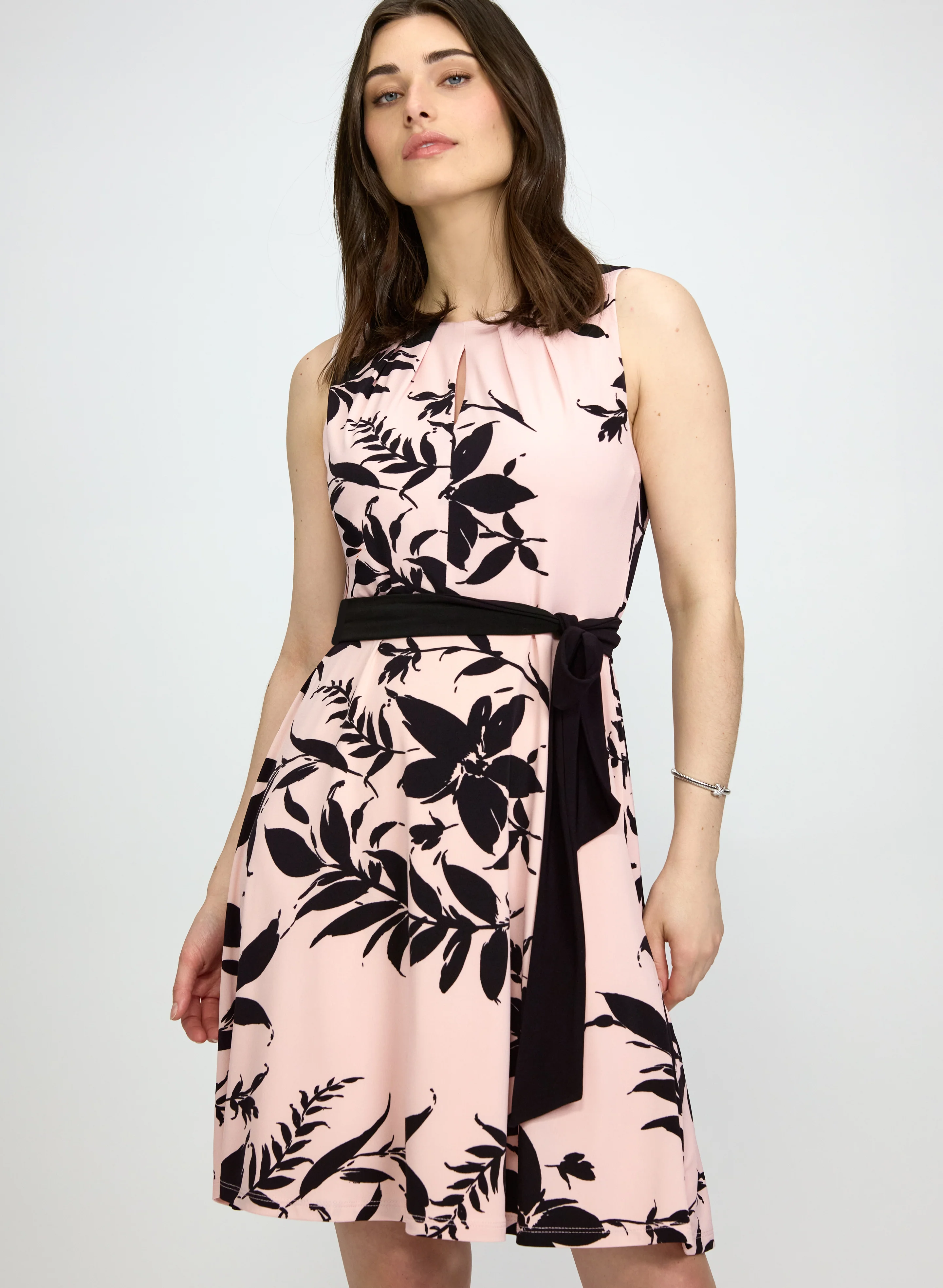 Floral Jersey Dress - Image 4
