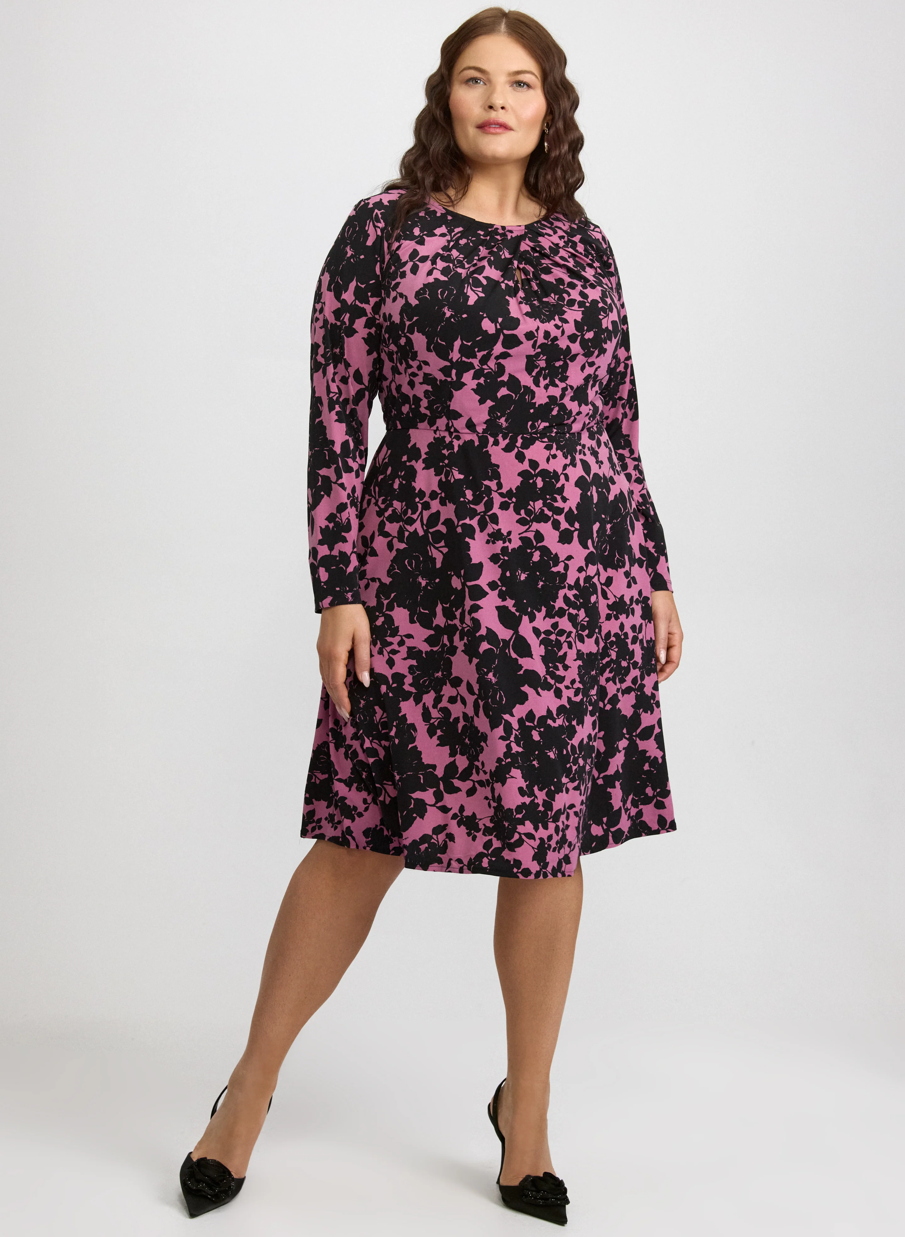 Floral Jersey Dress