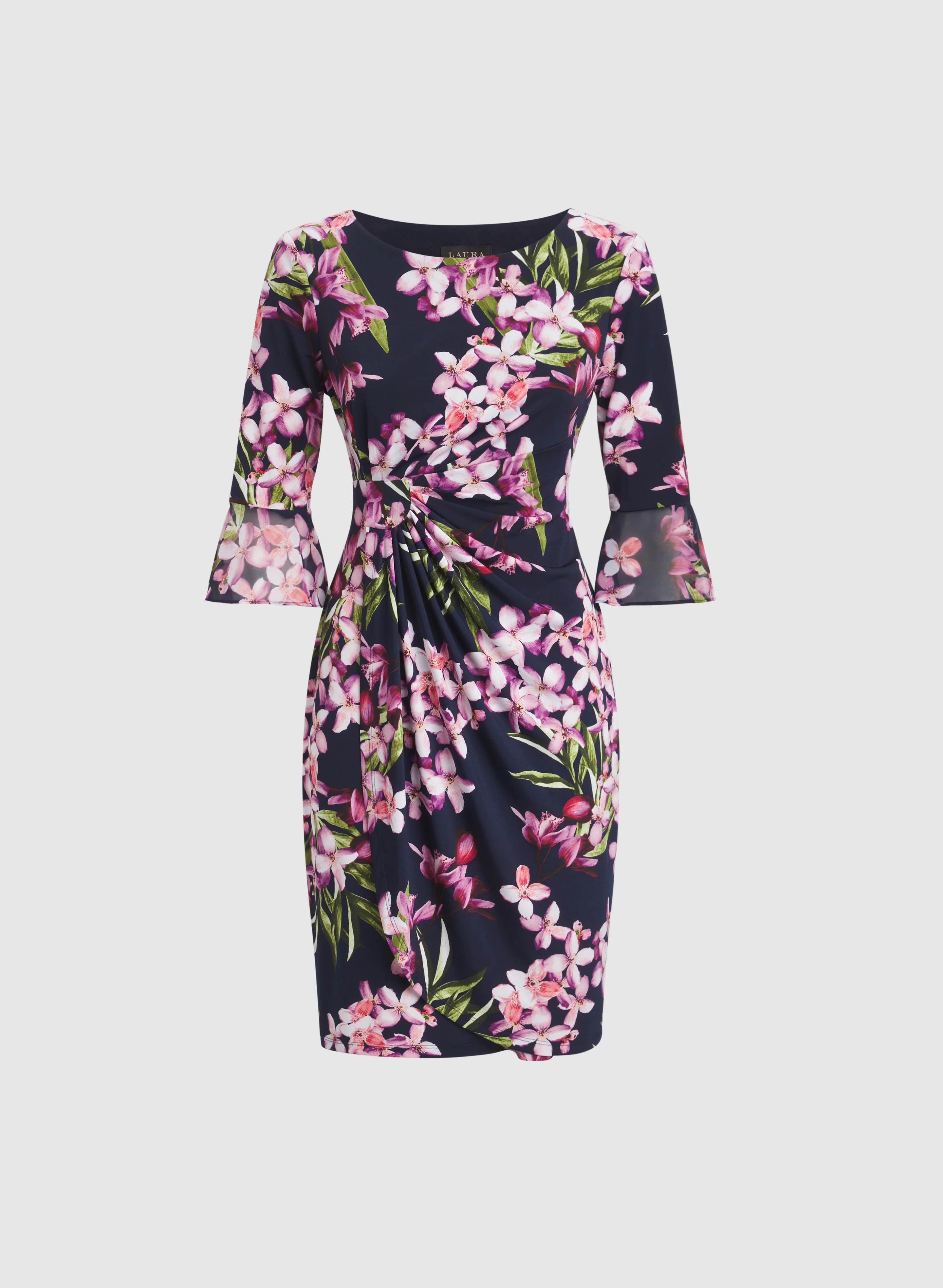 Floral Jersey Dress - Image 5