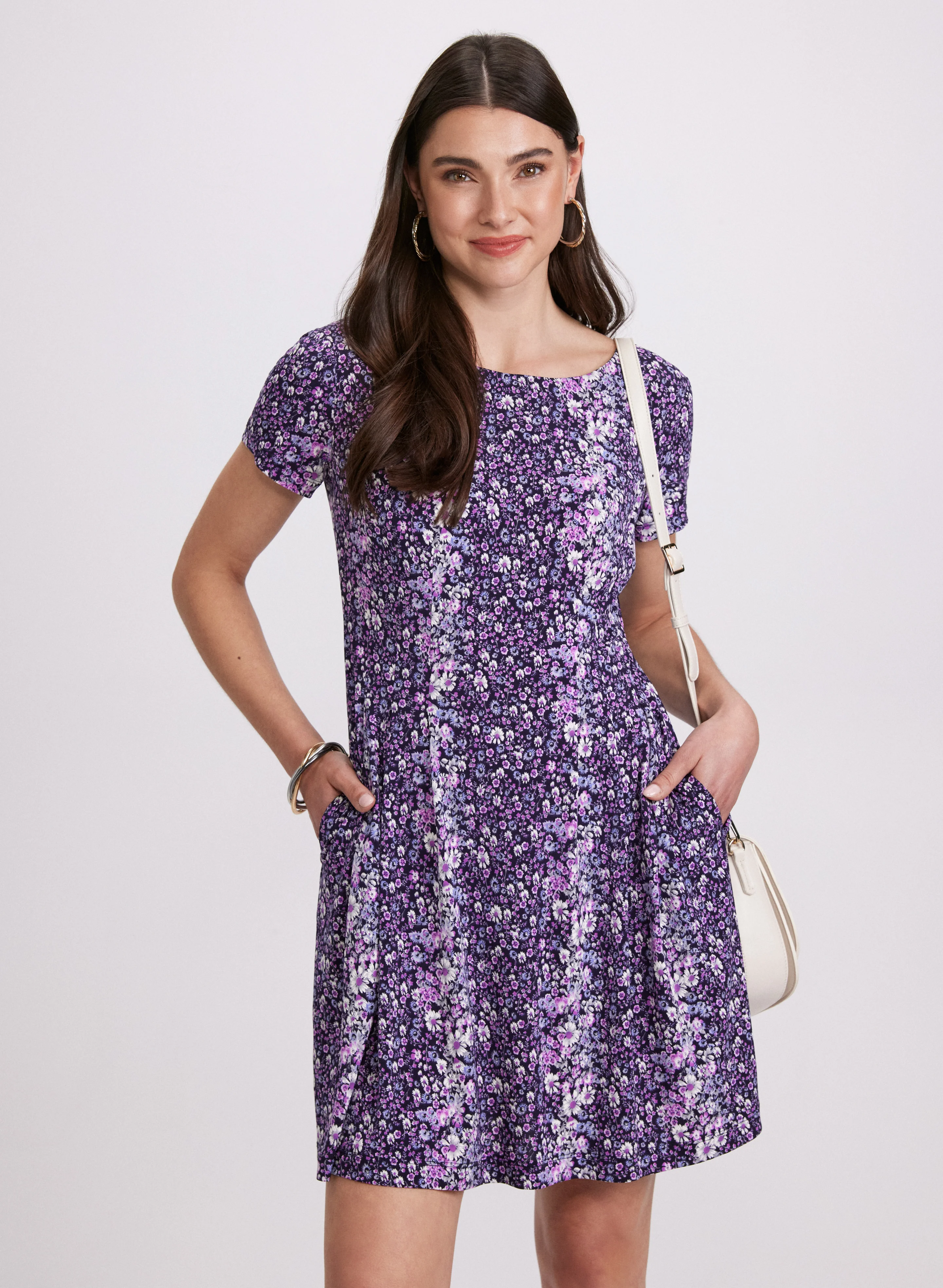 Floral Jersey Dress - Image 2