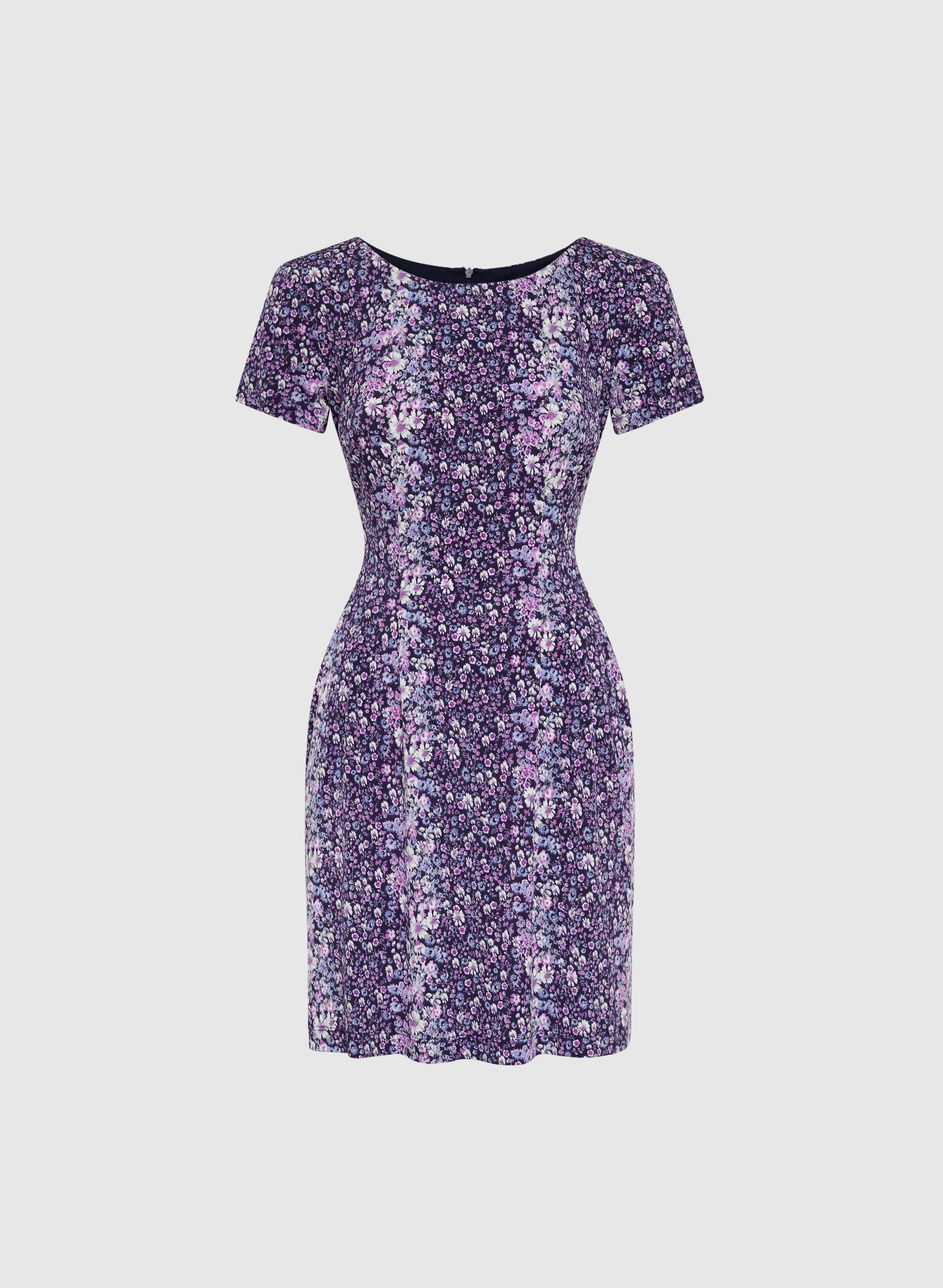 Floral Jersey Dress - Image 6