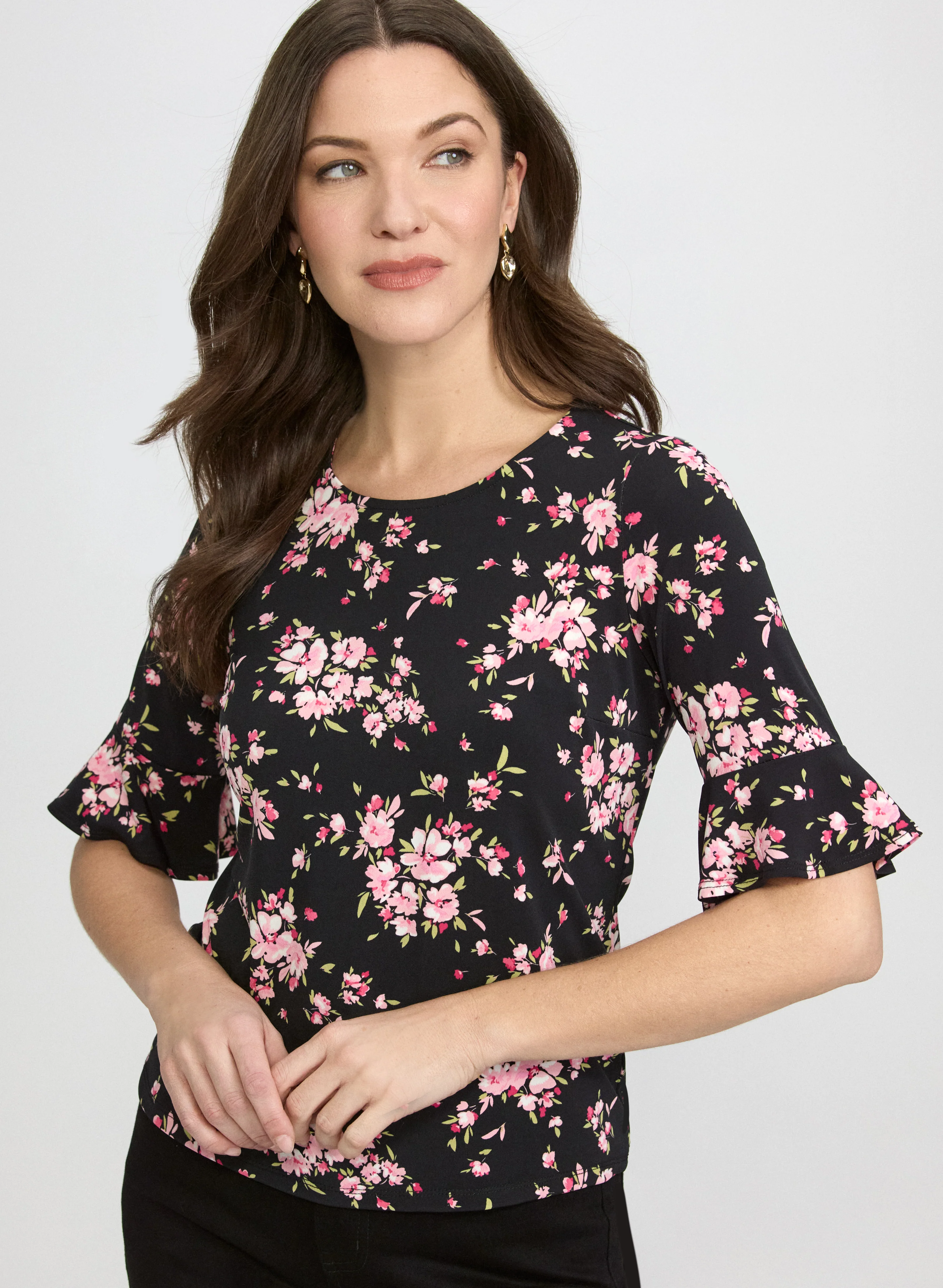 Floral Jersey Top - Image 2