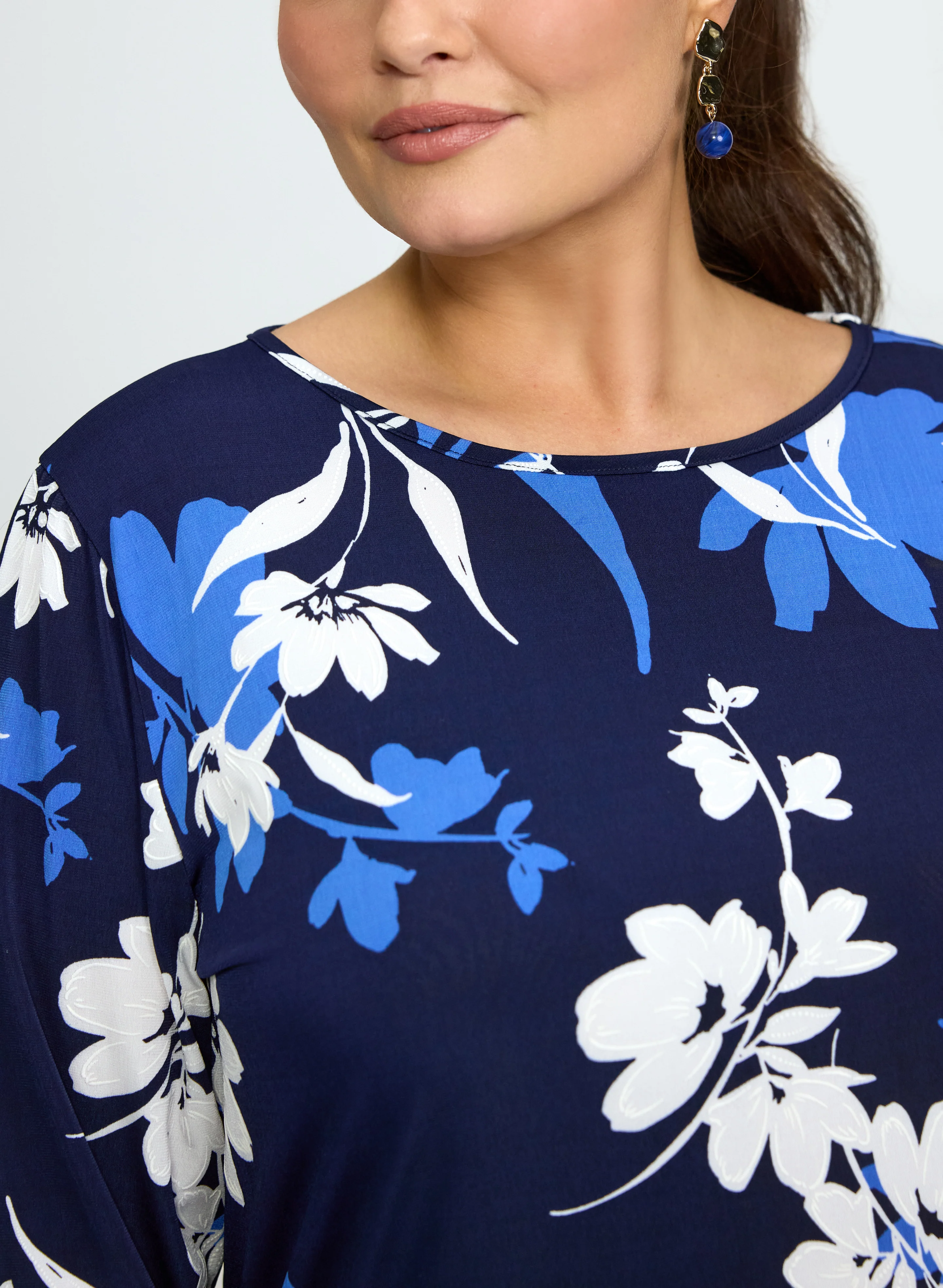 Floral Jersey Top - Image 2
