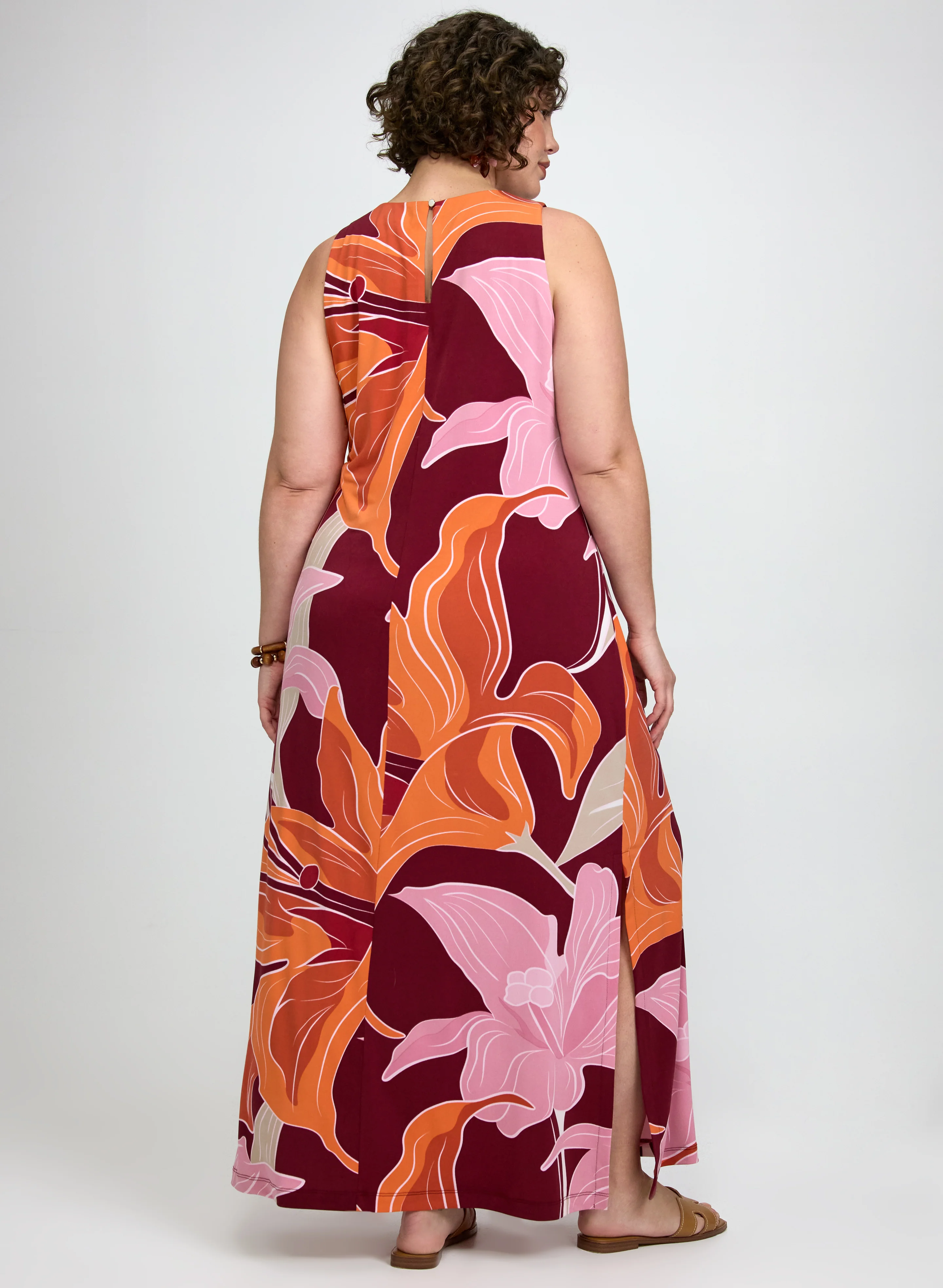 Floral Maxi Dress - Image 4