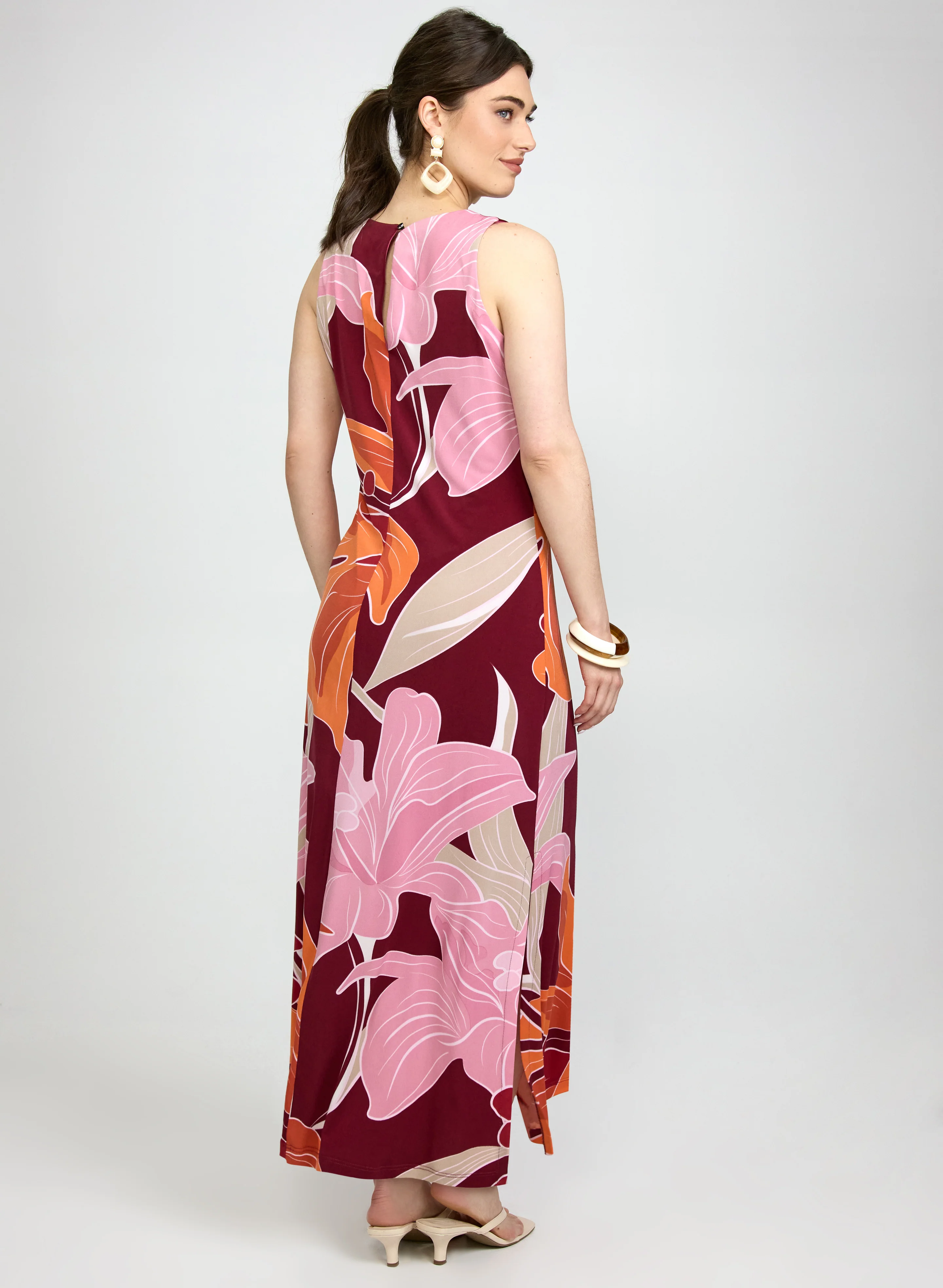Floral Maxi Dress - Image 4