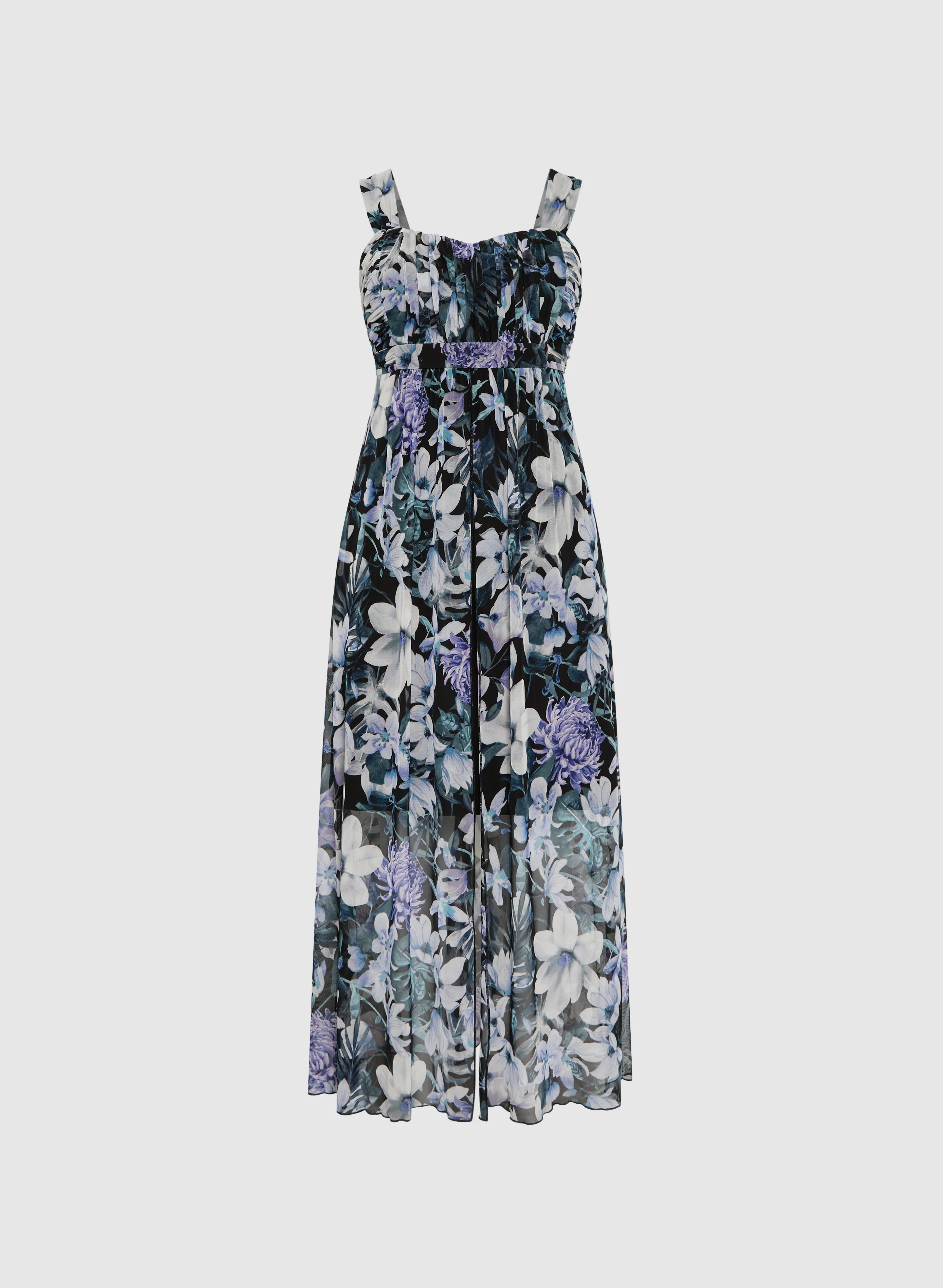 Floral Mesh Dress - Image 6
